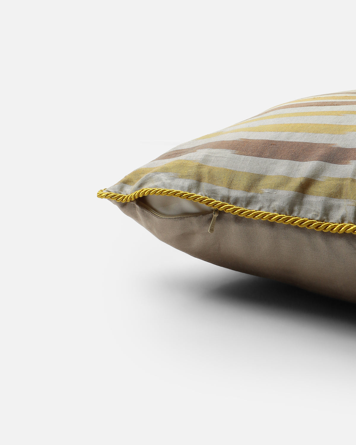 Bosque Pochampally Weft Ikat Cotton Silk Cushion Cover