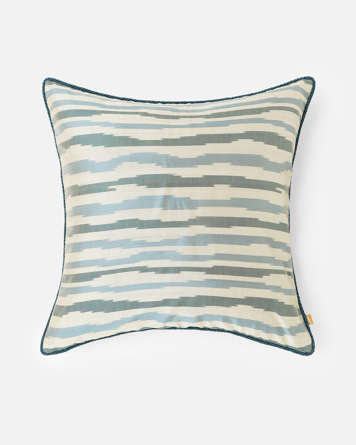 Bosque Pochampally Weft Ikat Cotton Silk Cushion Cover