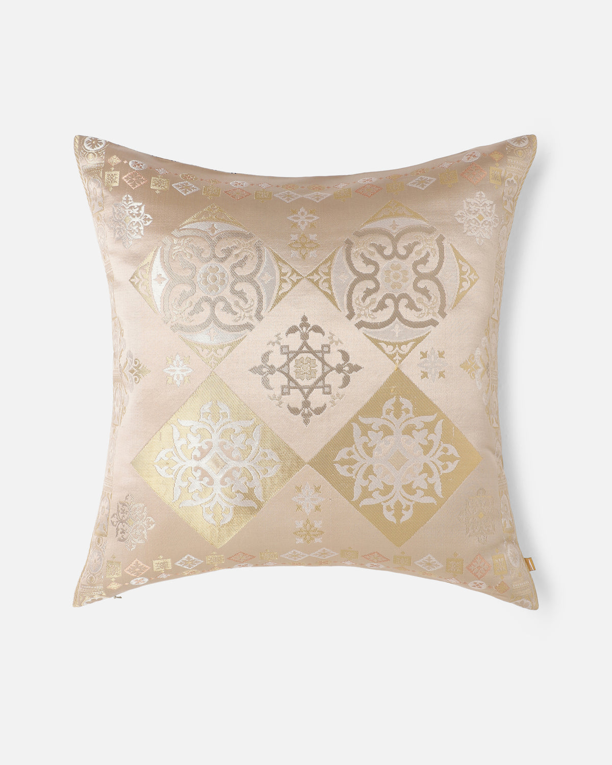 Havi Banarasi Gyasar Silk Viscose Cushion Cover