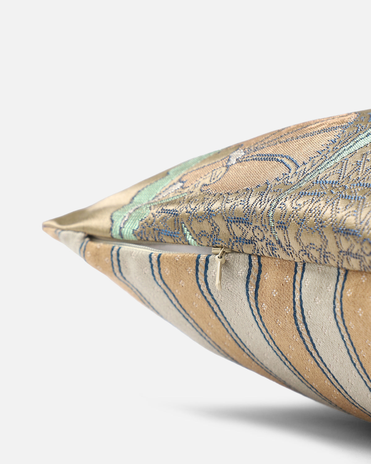 Laleh Banarasi Gyasar Silk Viscose Cushion Cover