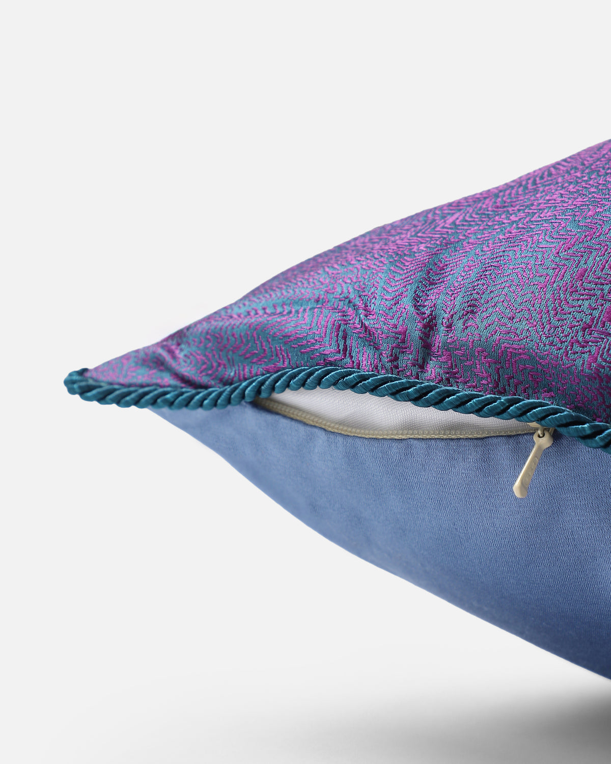 Eela Banarasi Tanchoi Silk Cushion Cover