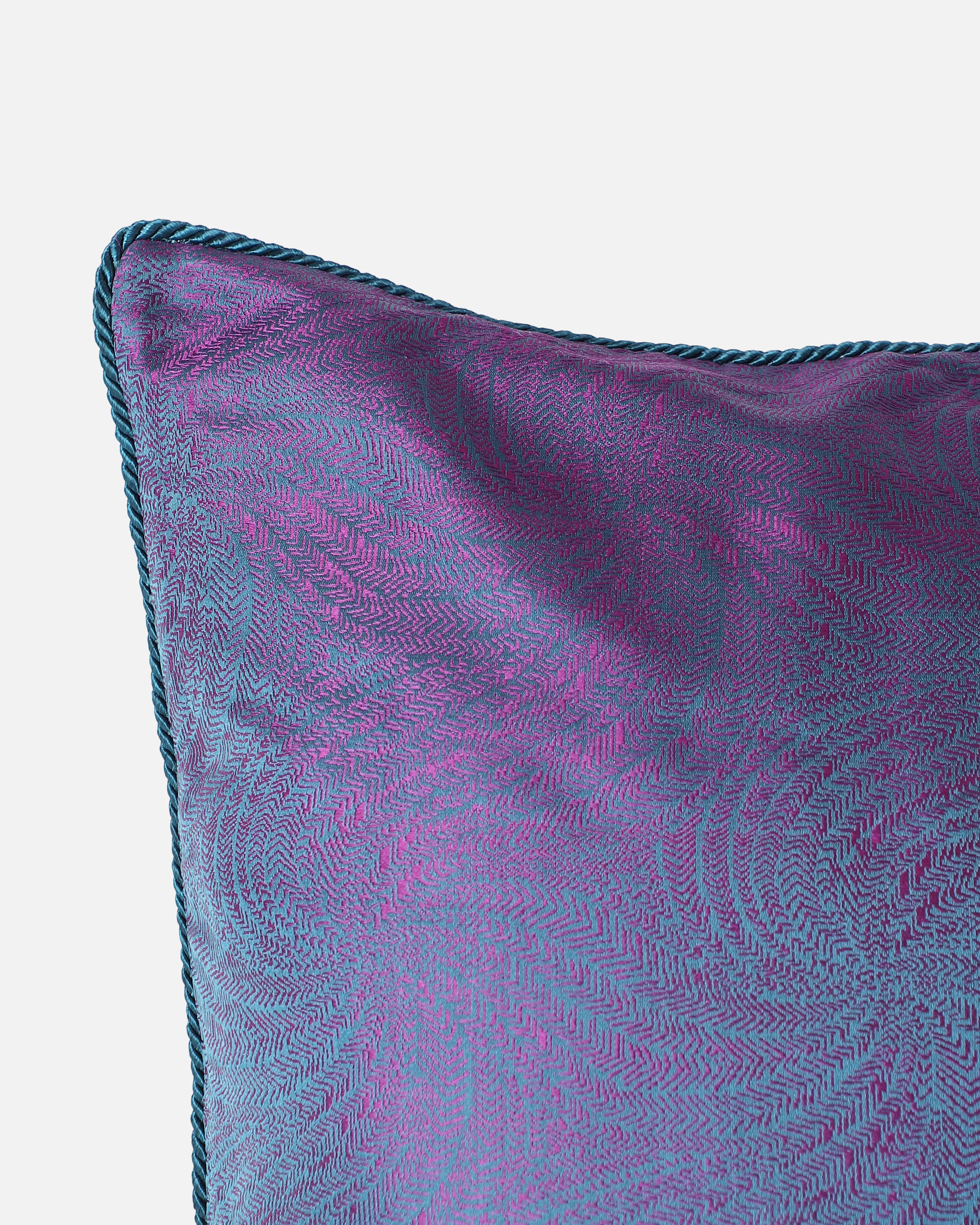 Eela Banarasi Tanchoi Silk Cushion Cover