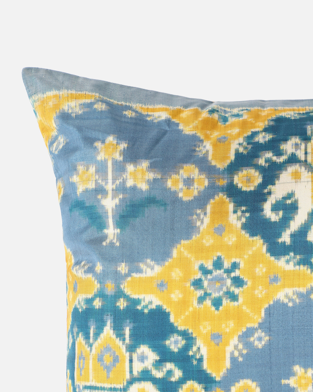 Uma Pochampally Double Ikat Silk Cushion Cover