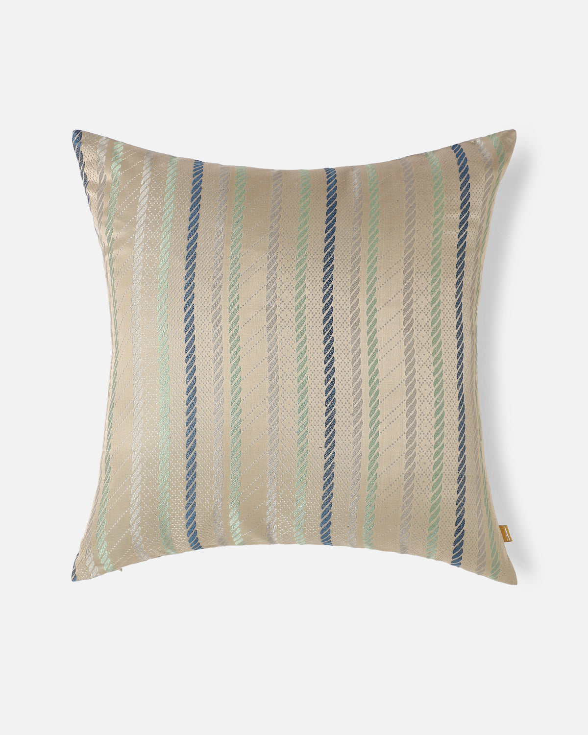 Aurora Banarasi Tanchoi Silk Cushion Cover