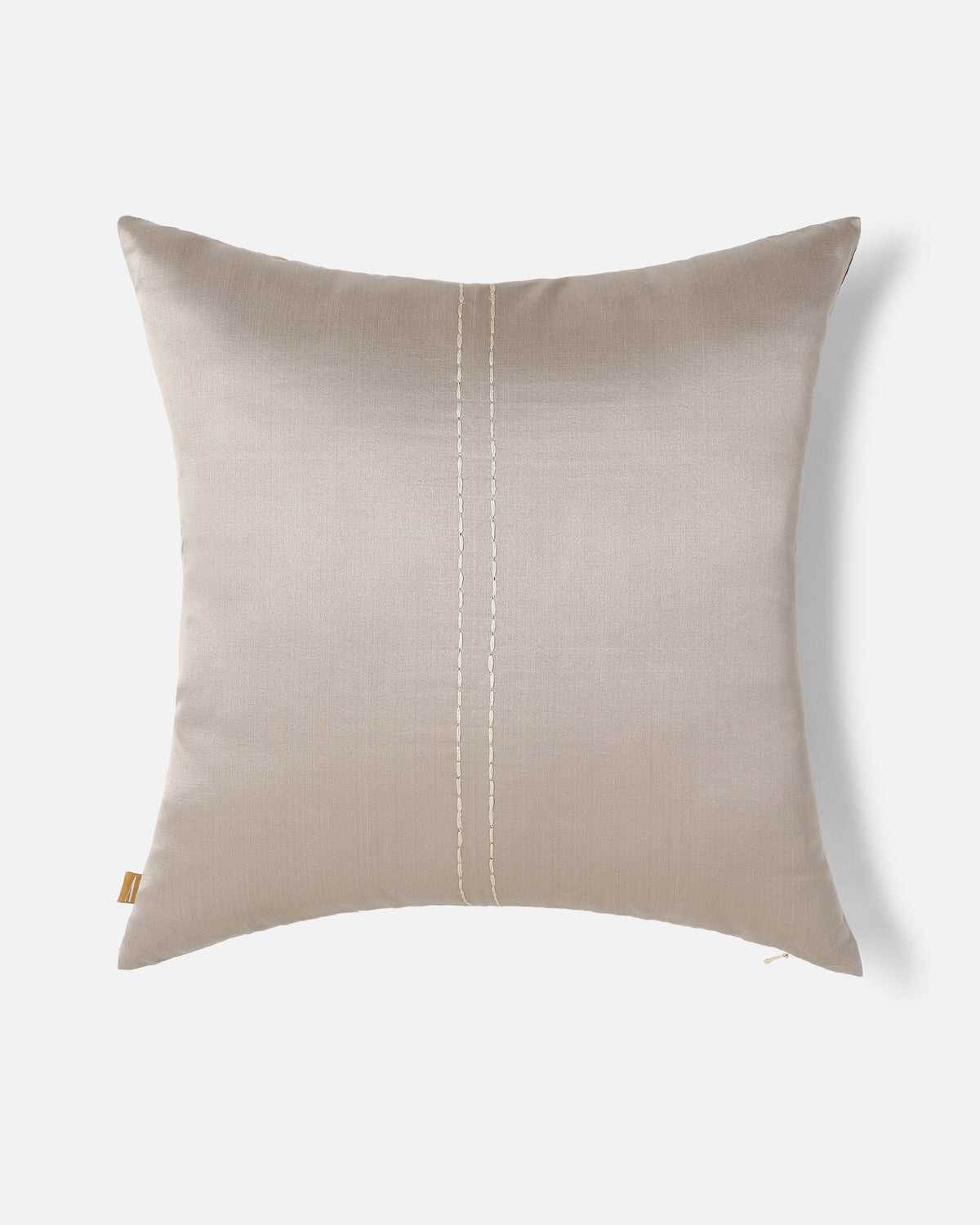 Carlos Pochampally Warp Ikat Silk Cotton Cushion Cover