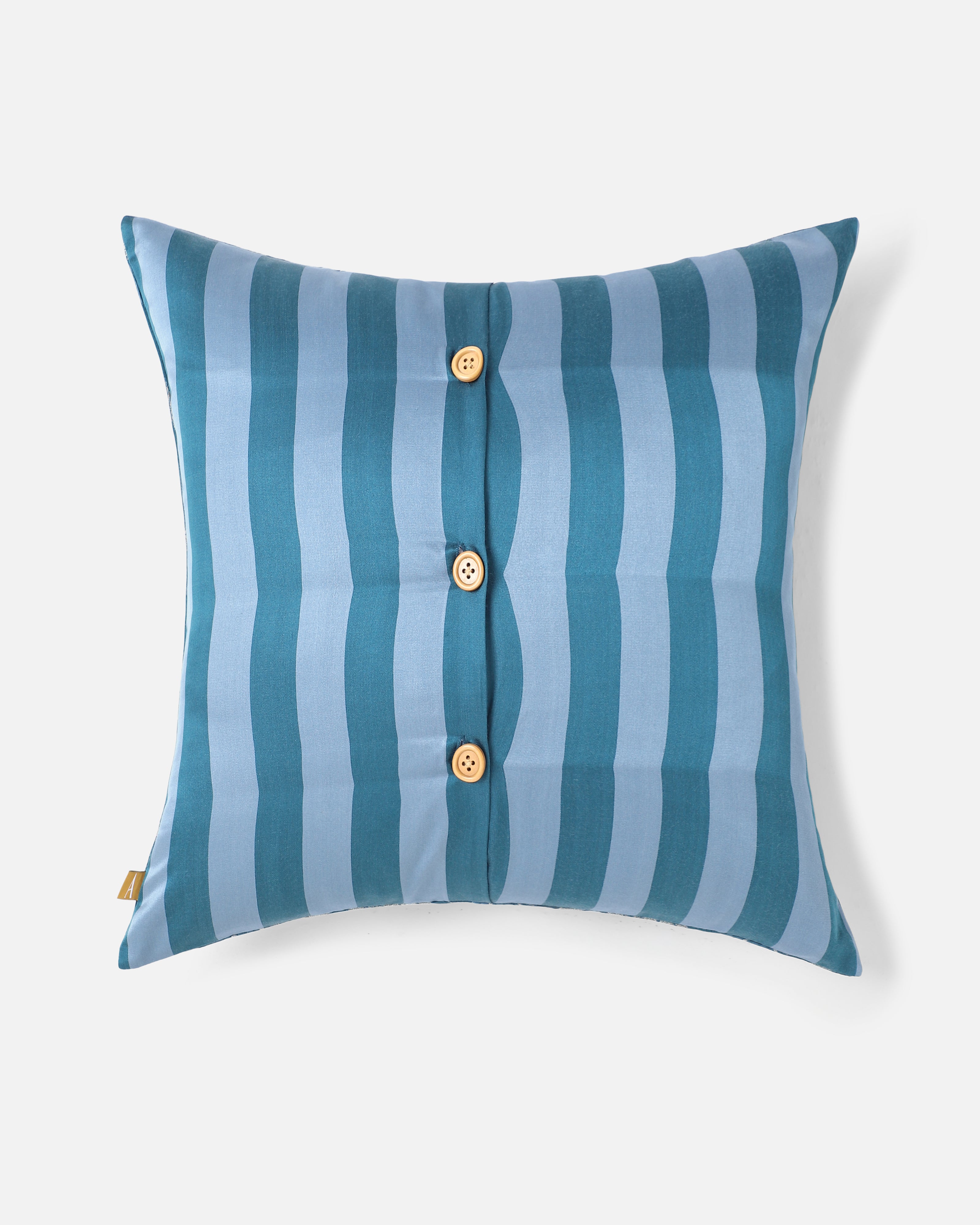 Asoka Banarasi Satin Brocade Silk Viscose Cushion Cover