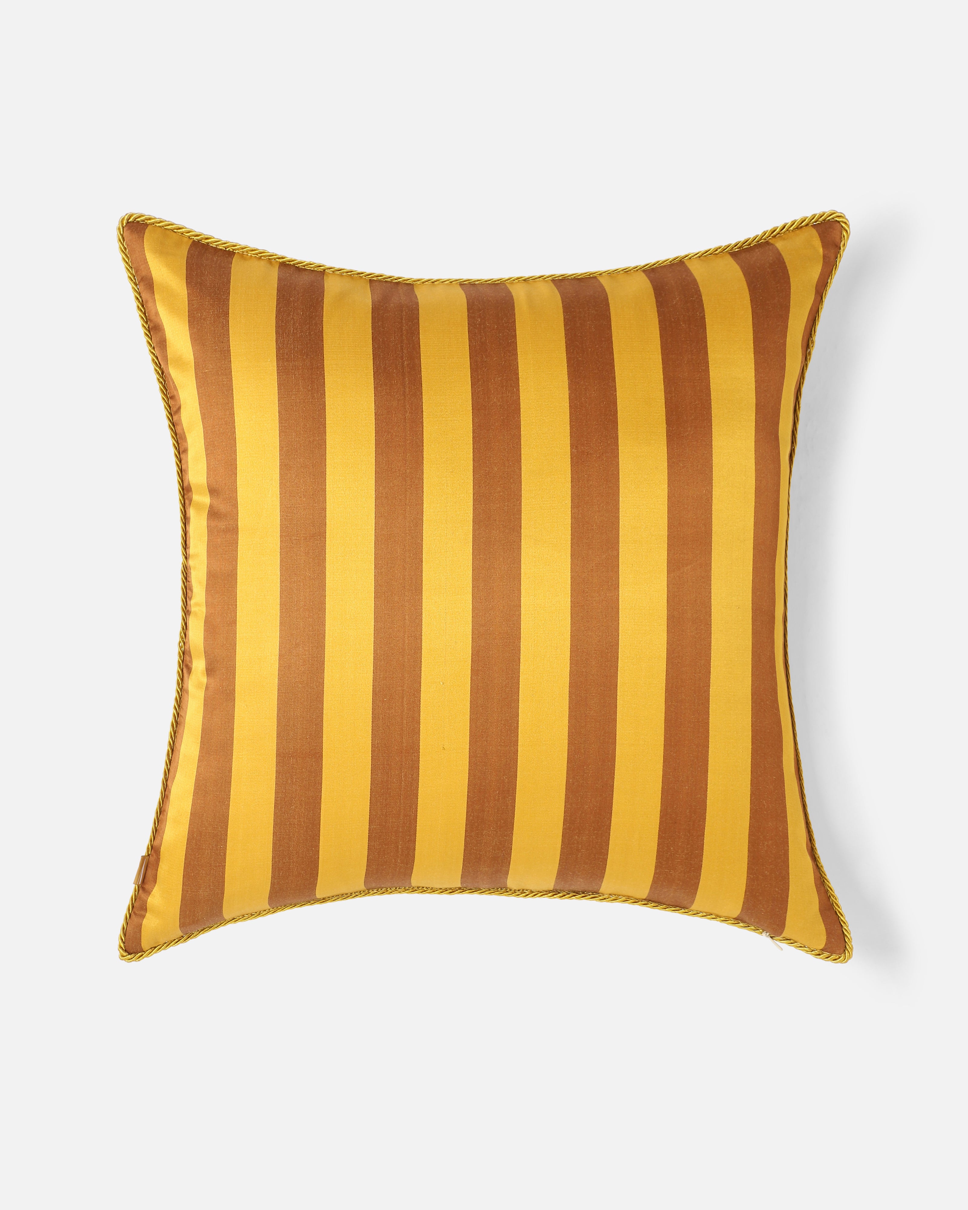 Baie Banarasi Satin Brocade Silk Viscose Cushion Cover