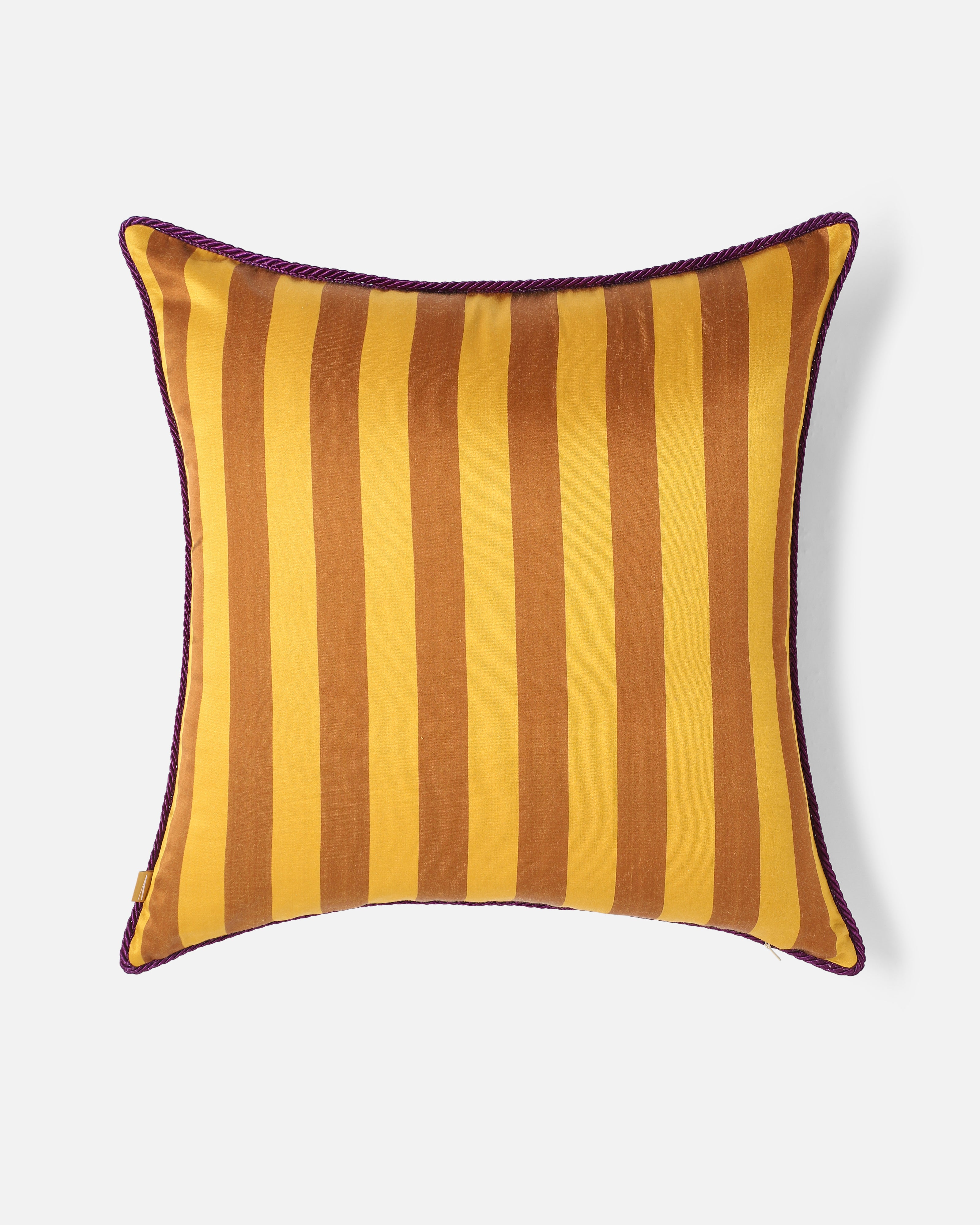 Guenon Banarasi Tanchoi Silk Cushion Cover