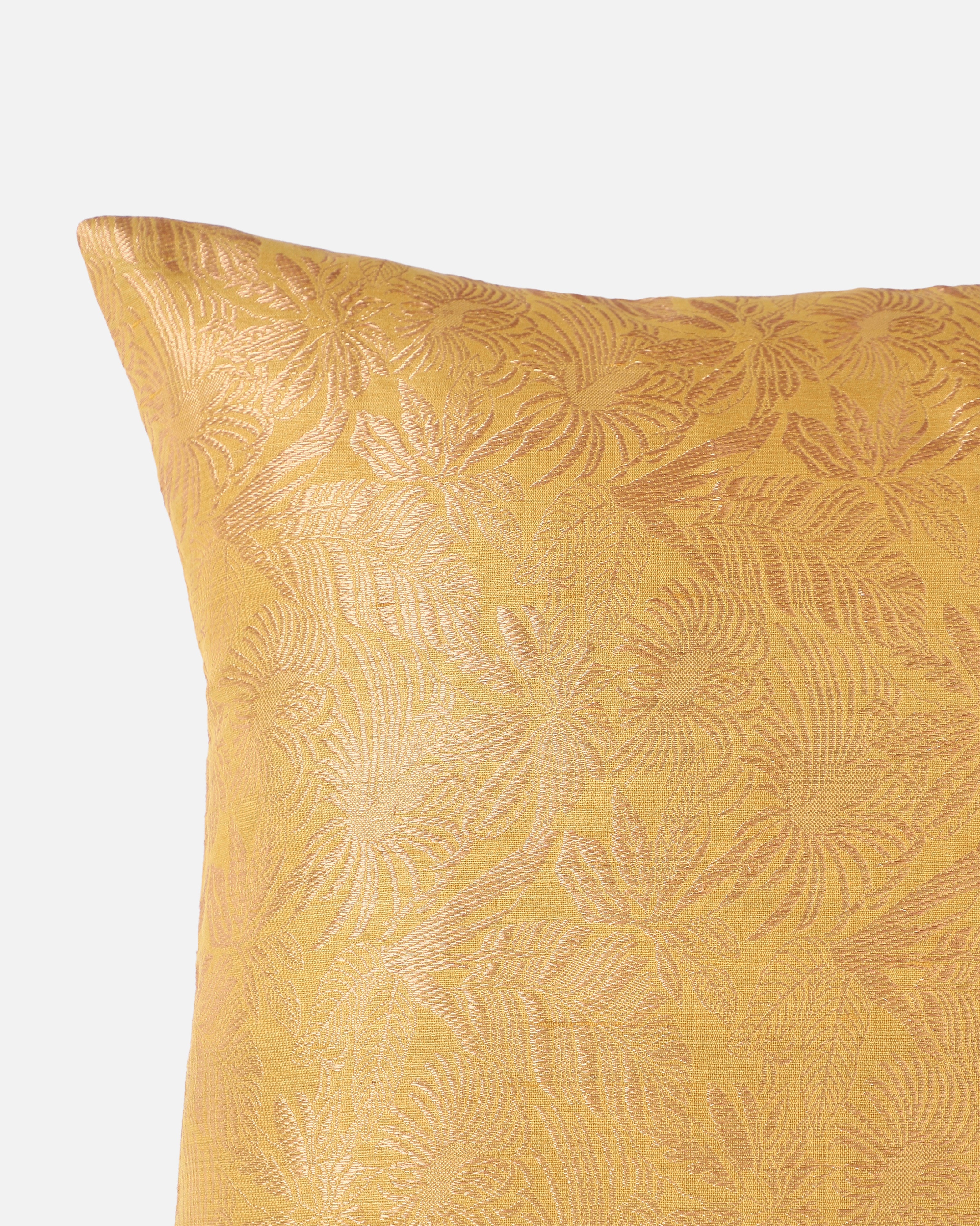 Buisson Banarasi Fekwa Silk Cushion Cover