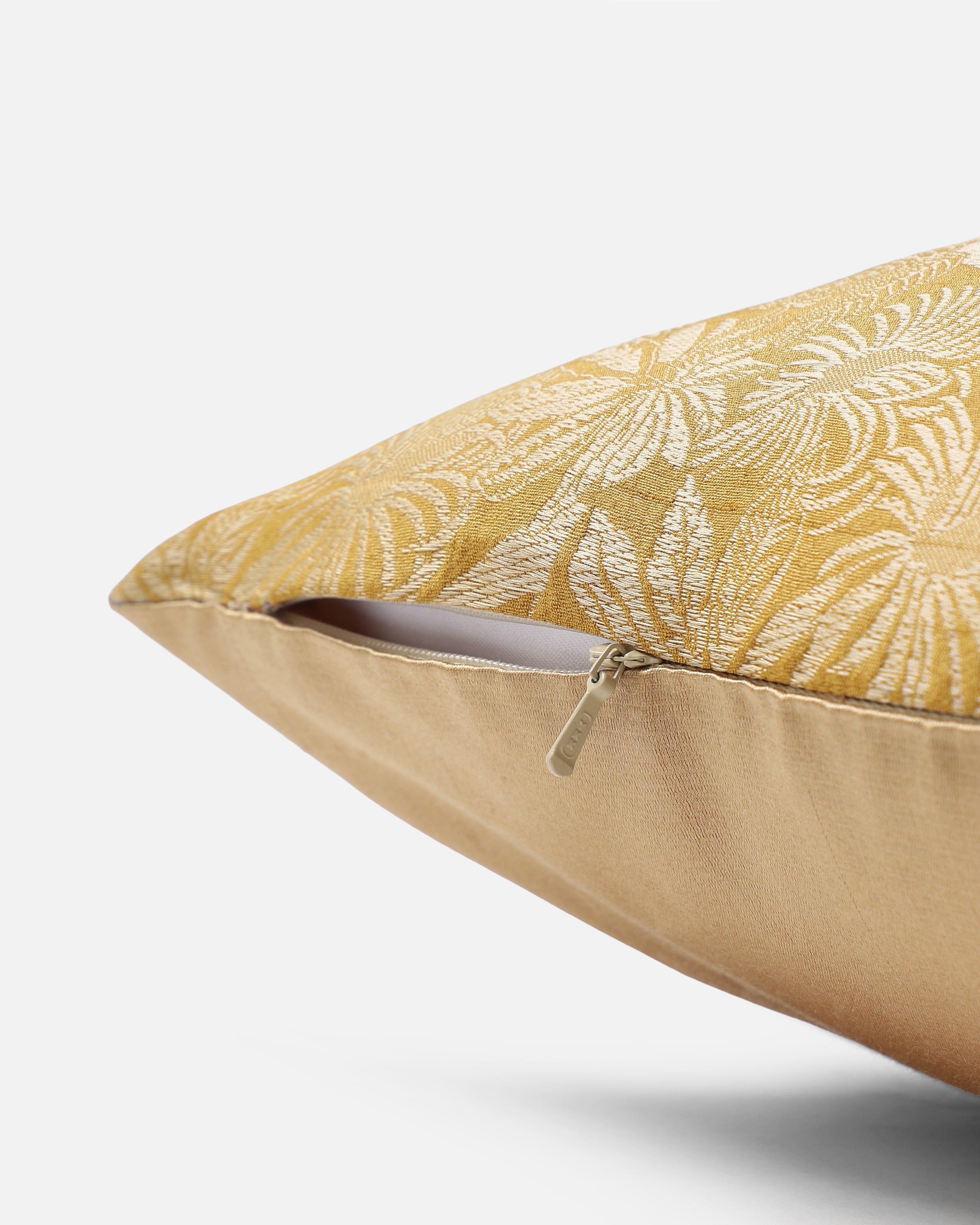 Buisson Banarasi Fekwa Silk Cushion Cover