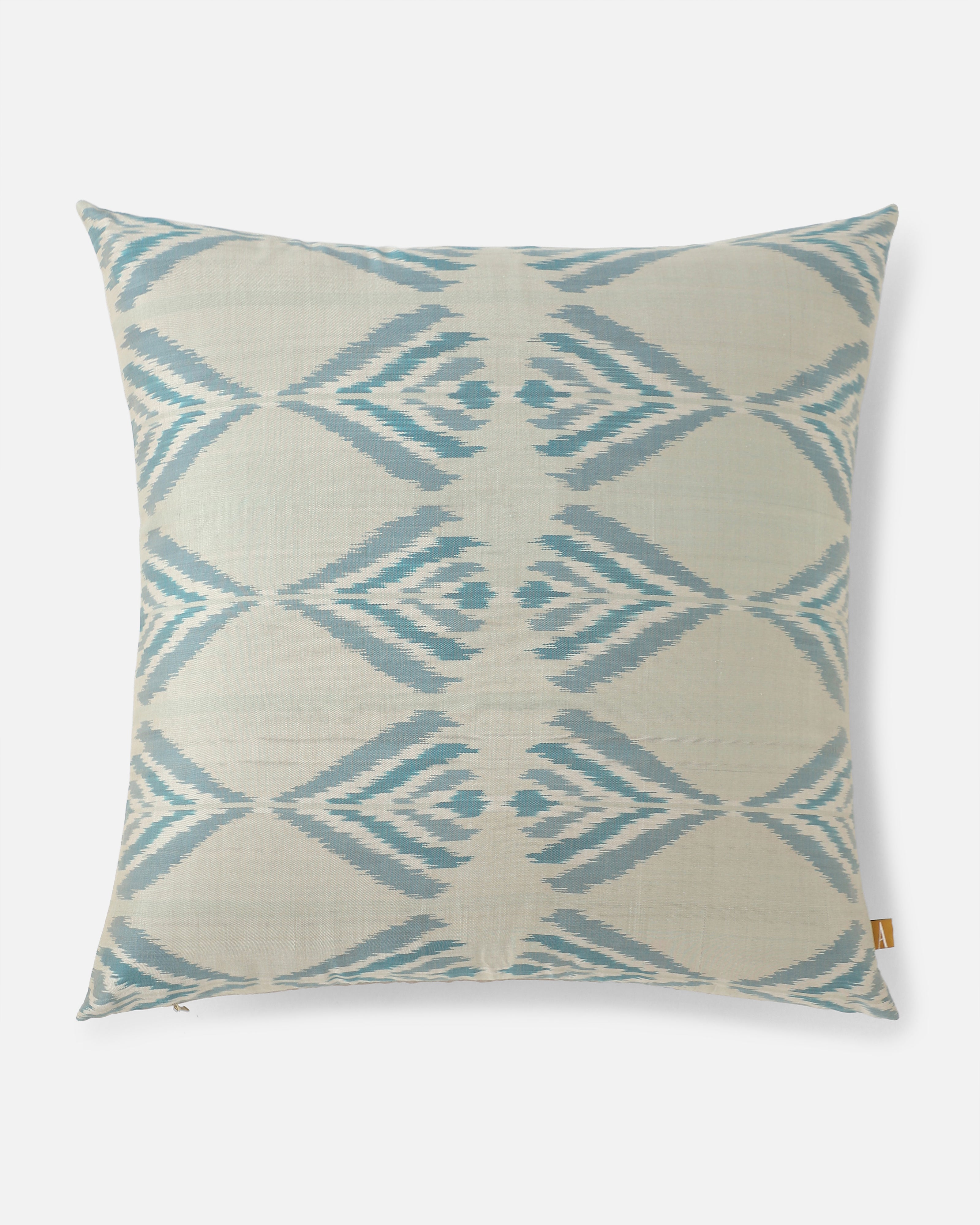 Pallava Pochampally Weft Ikat Cotton Silk Cushion Cover
