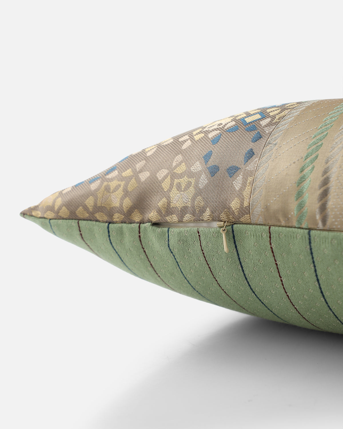 Pedro Banarasi Tanchoi Silk Cushion Cover