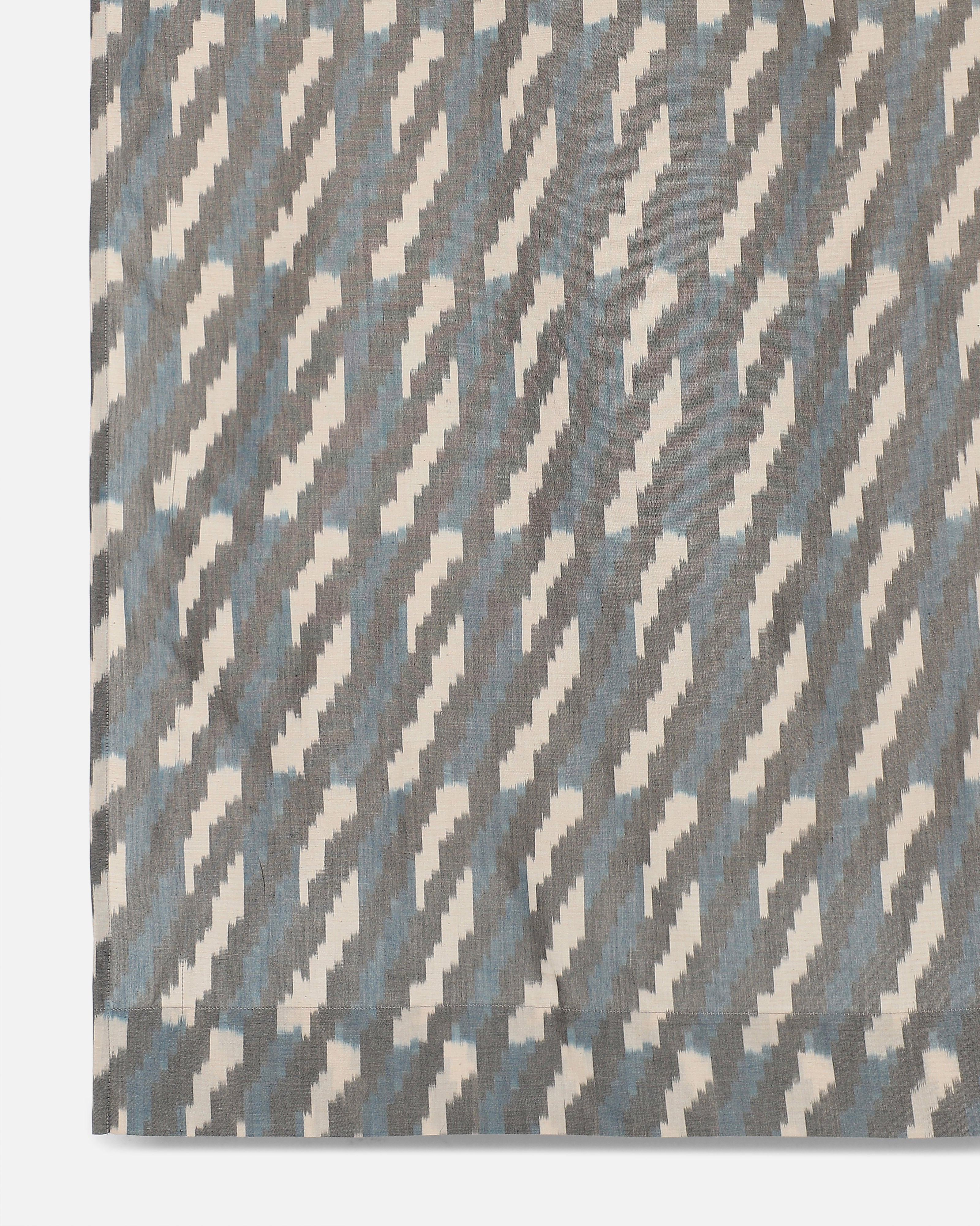 Amro Pochampally Warp Ikat Cotton Curtain