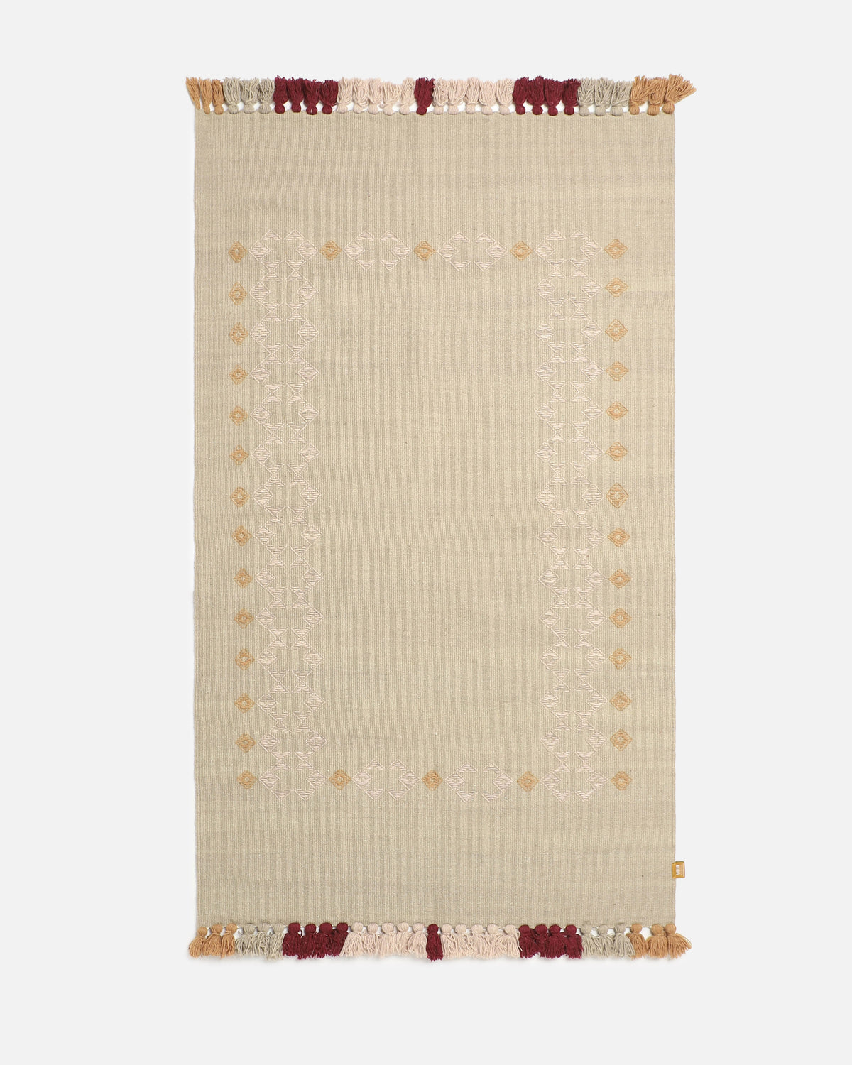 Cino Bhujodi Extra Weft Cotton Wool Rug