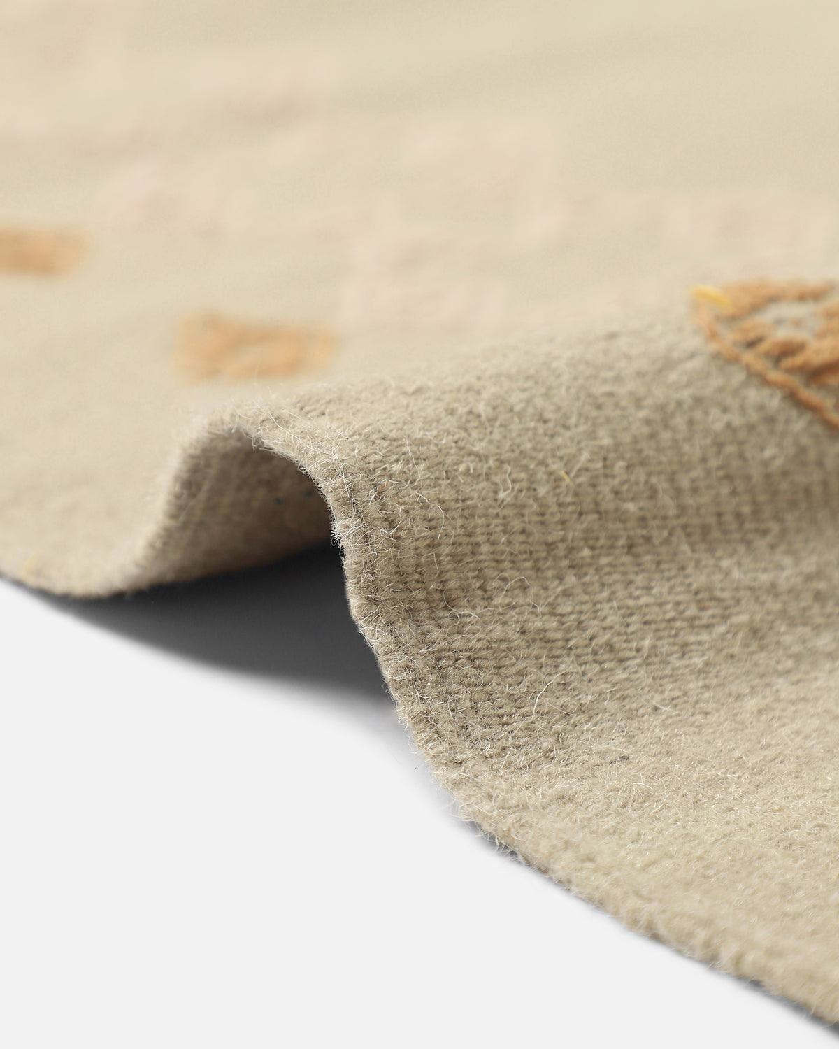Cino Bhujodi Extra Weft Cotton Wool Rug
