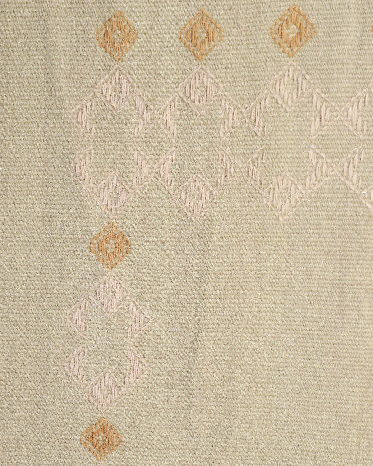 Cino Bhujodi Extra Weft Cotton Wool Rug