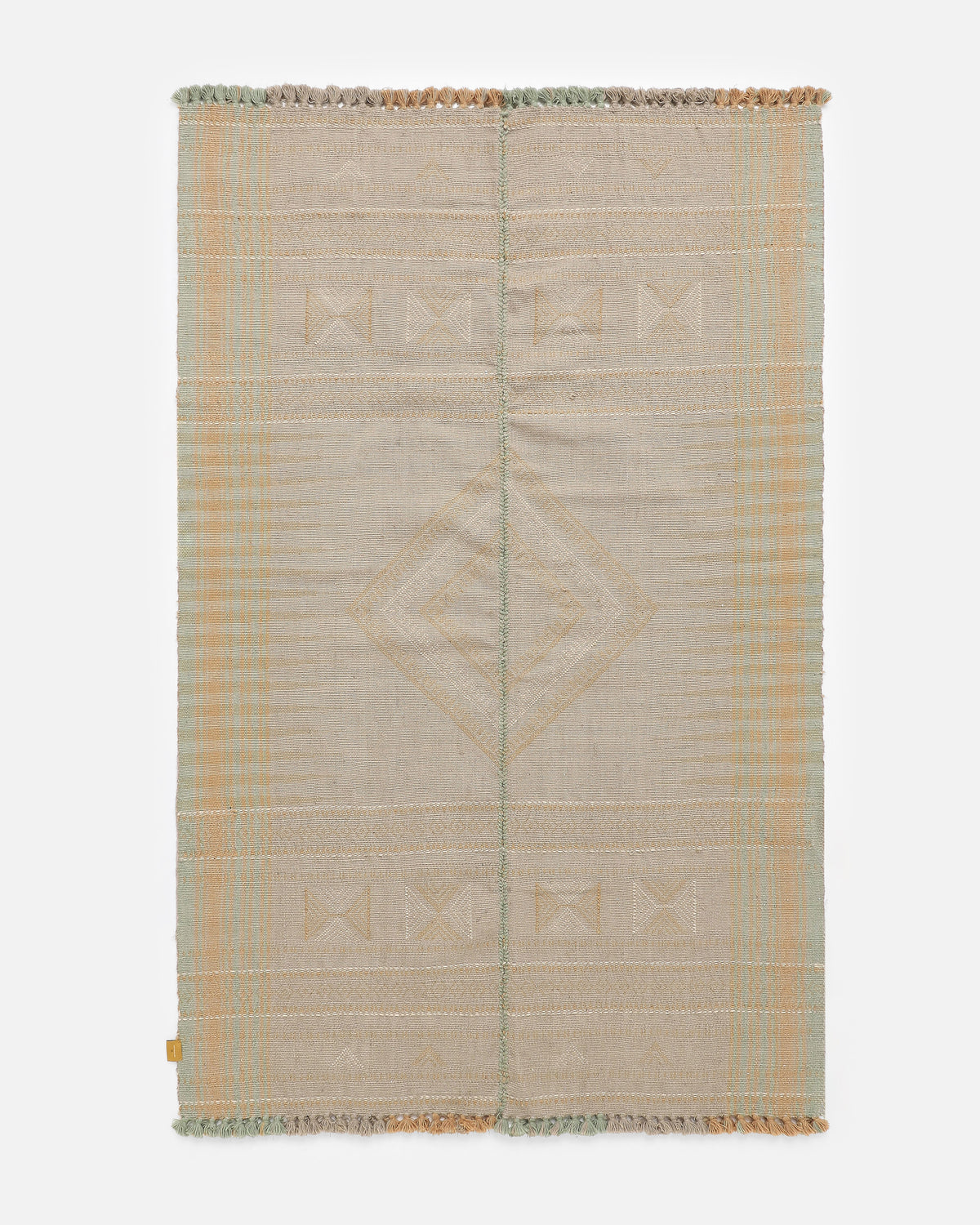 Leeward Bhujodi Extra Weft Woolen Rug