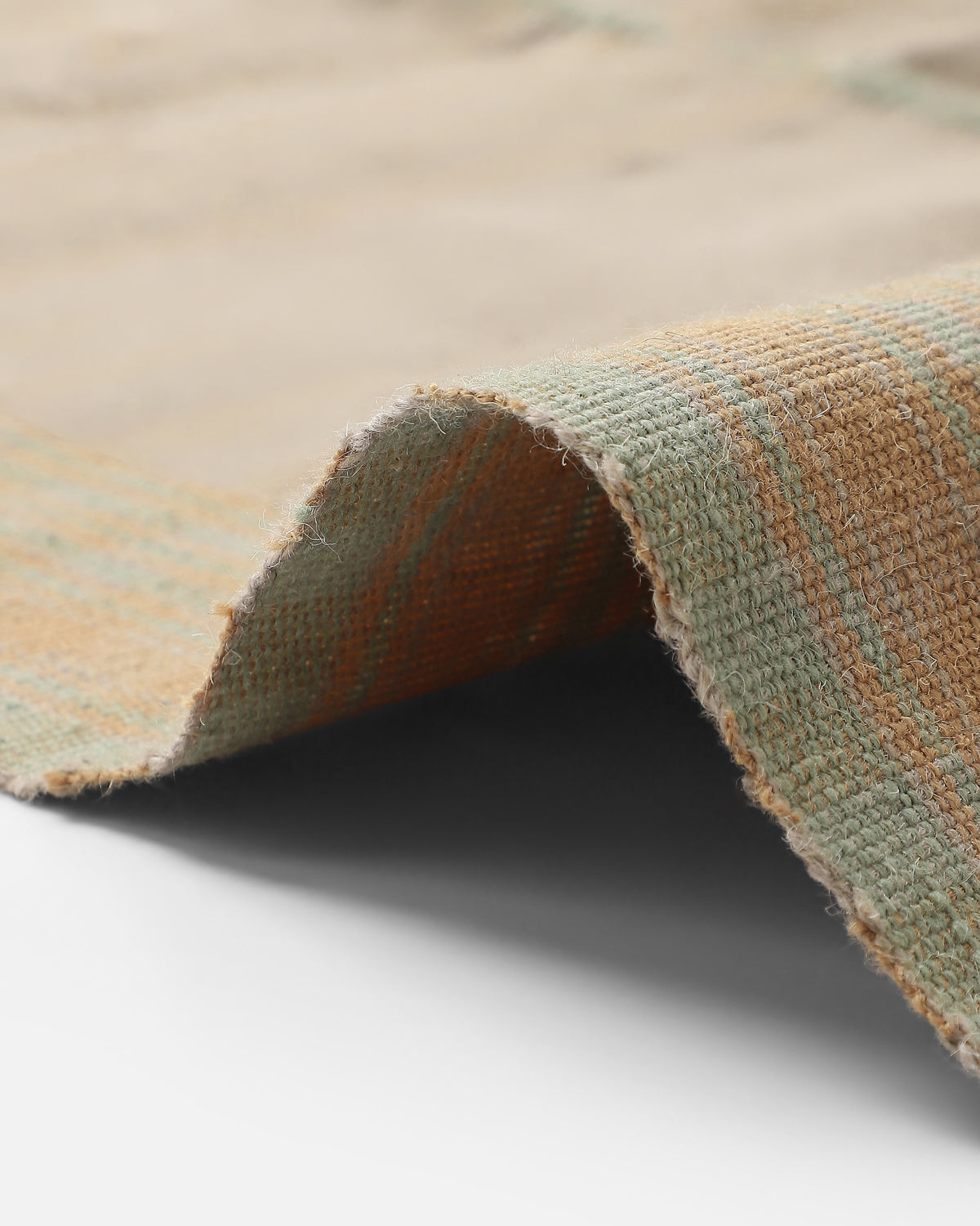 Leeward Bhujodi Extra Weft Woolen Rug