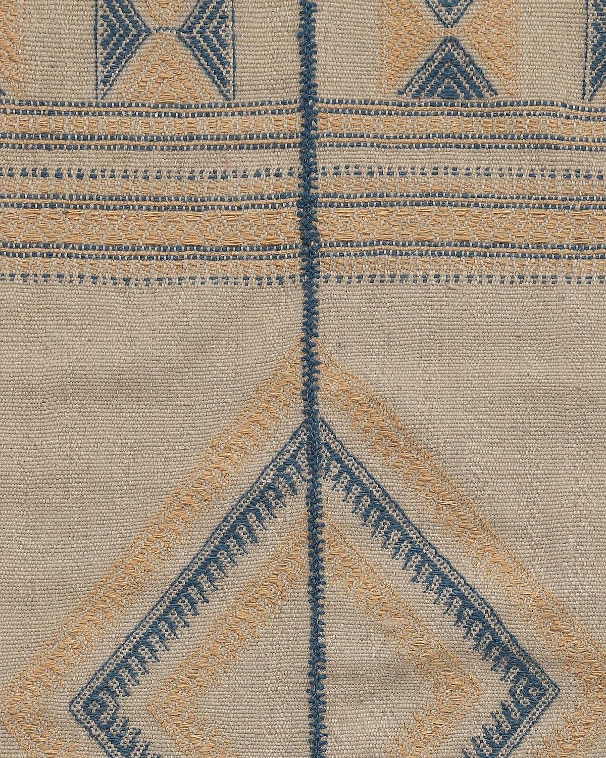 Leeward Bhujodi Extra Weft Woolen Rug