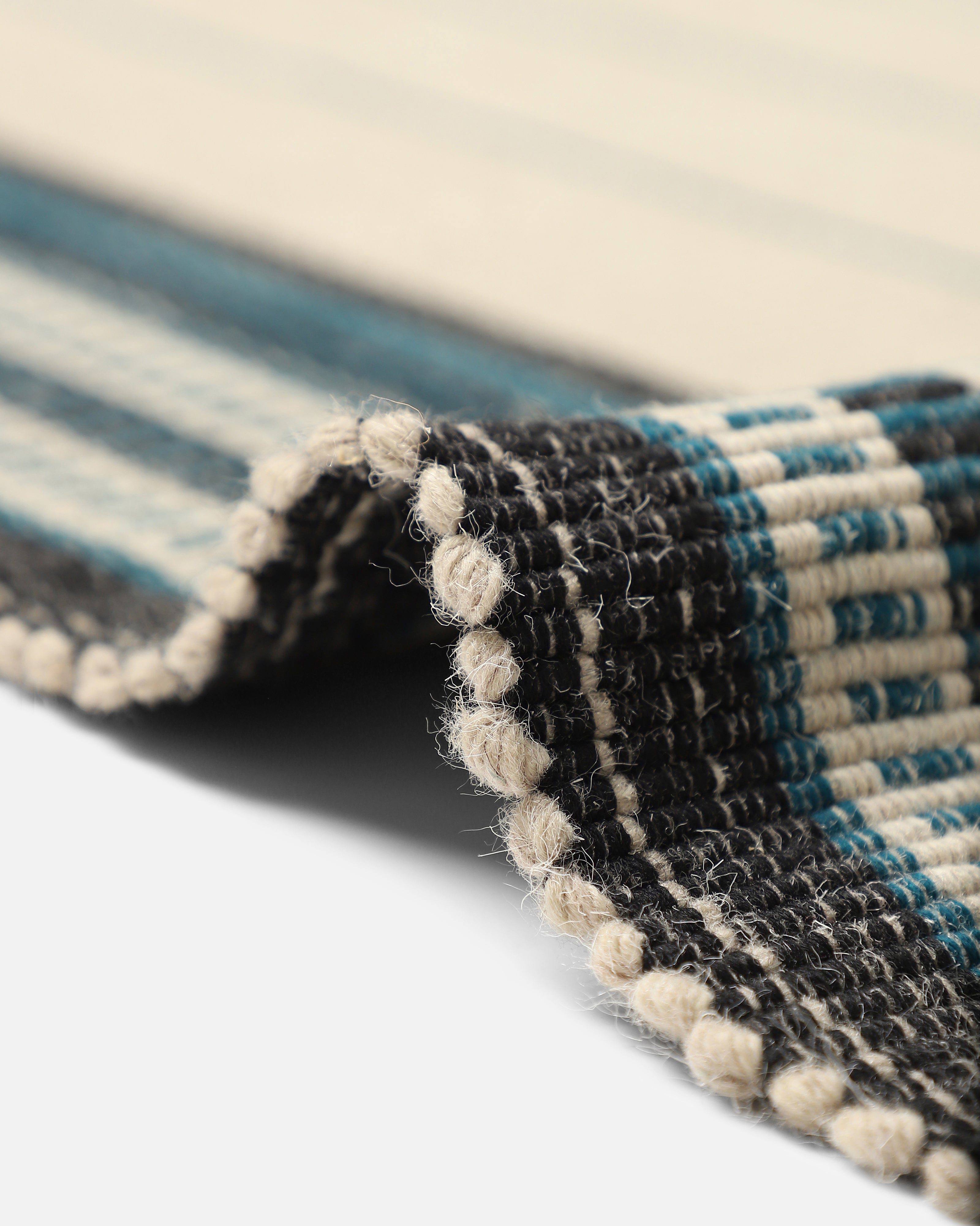 Dhara Bhujodi Extra Weft Woolen Rug