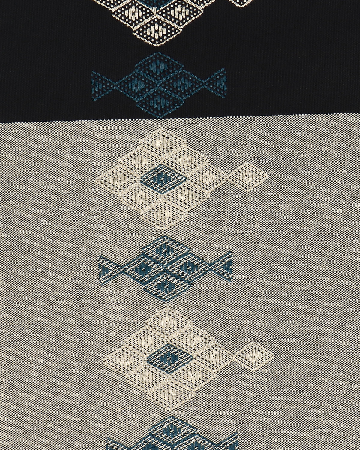 Muhim Bhujodi Extra Weft Cotton Table Runner