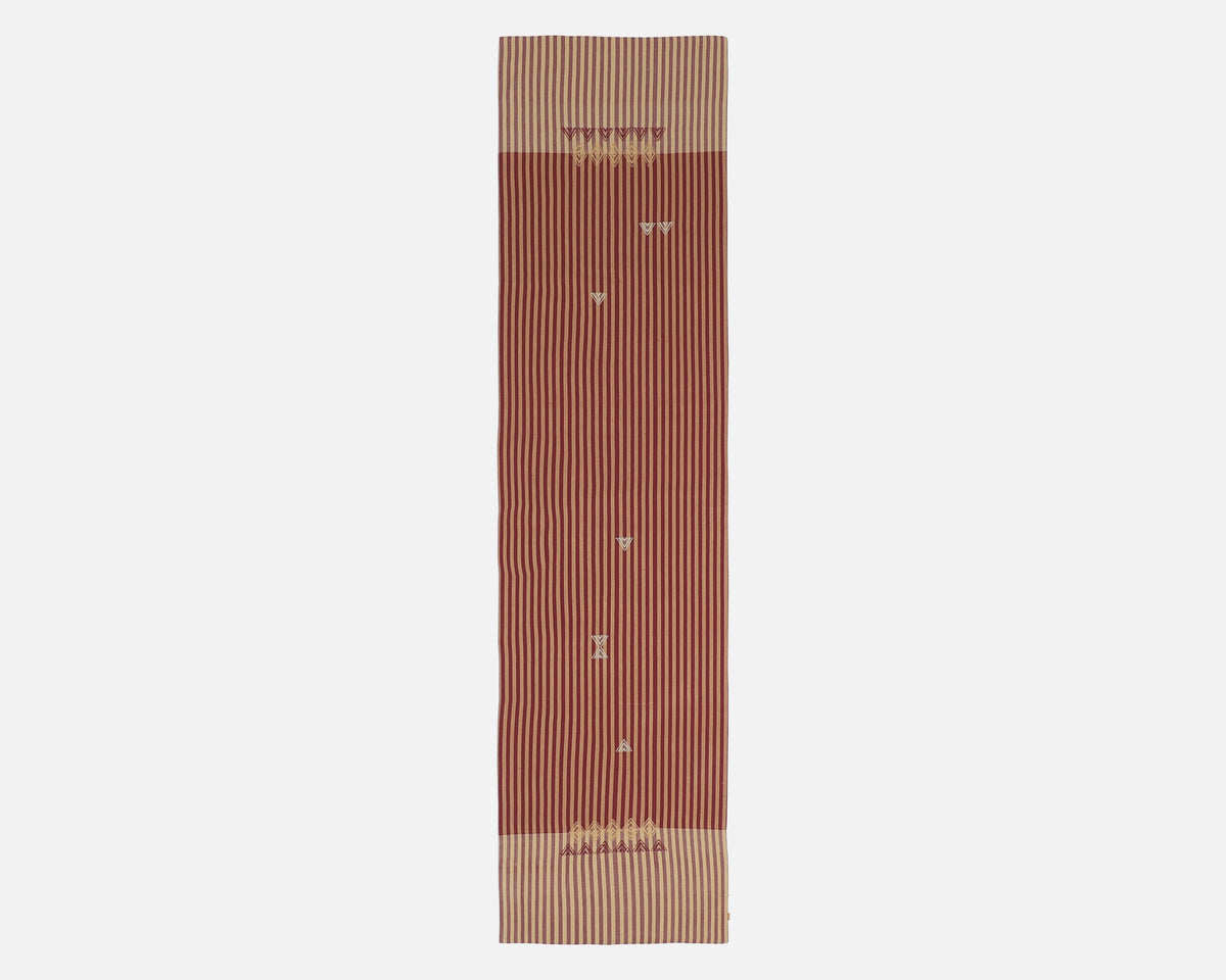 Theo Bhujodi Extra Weft Cotton Table Runner