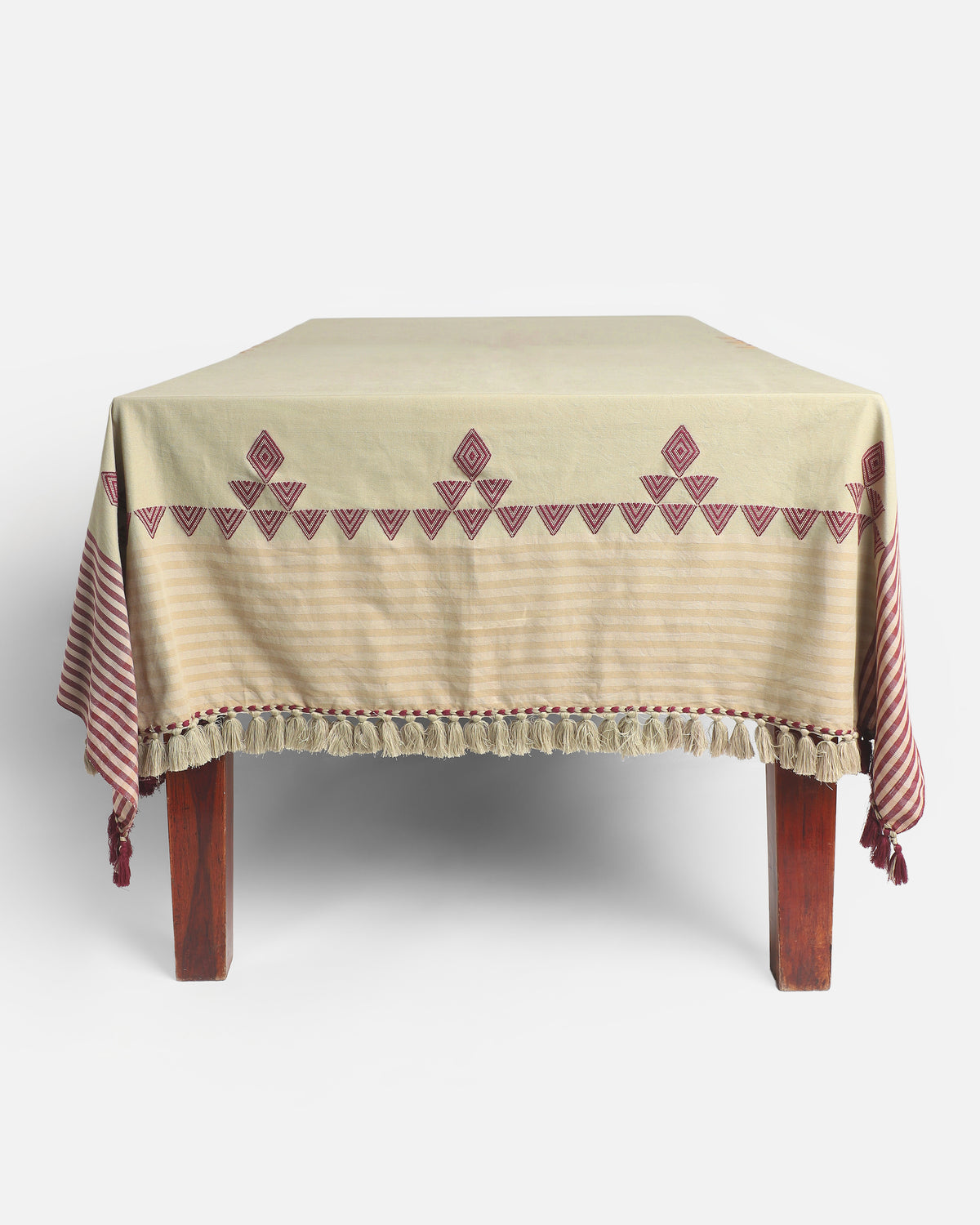 Leo Bhujodi Extra Weft Cotton Table Cover