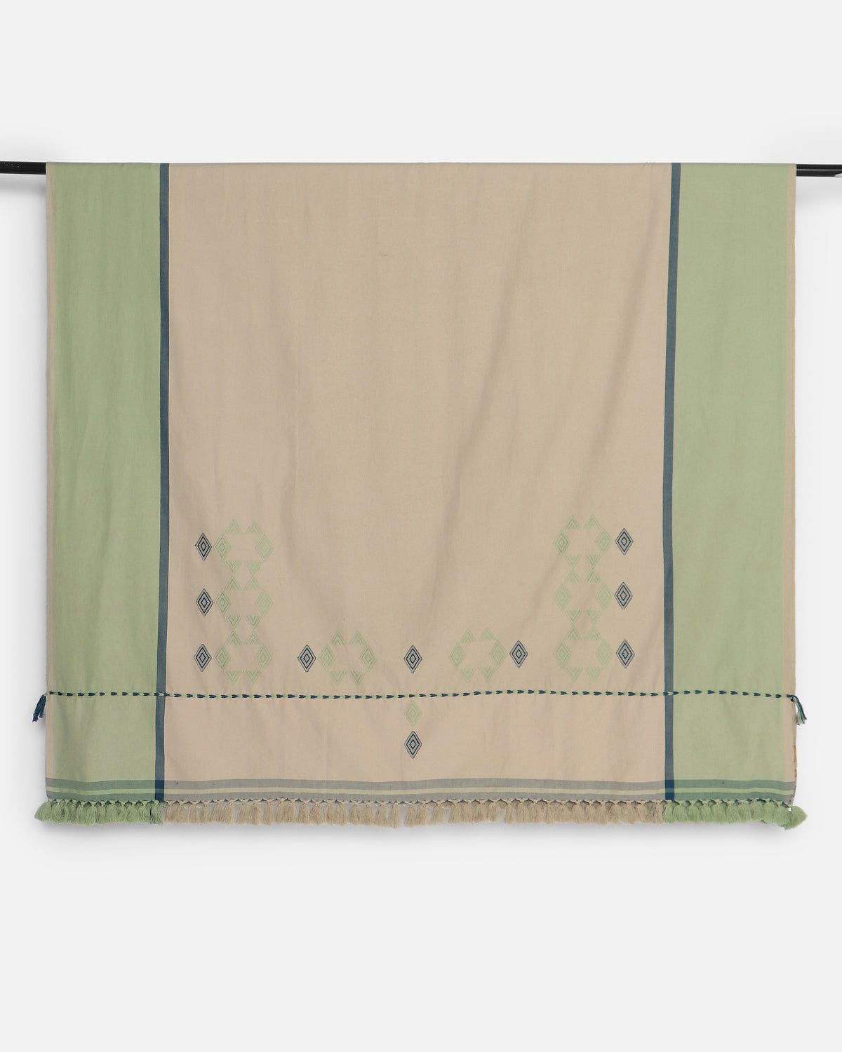 Carlos Bhujodi Extra Weft Cotton Table Cover