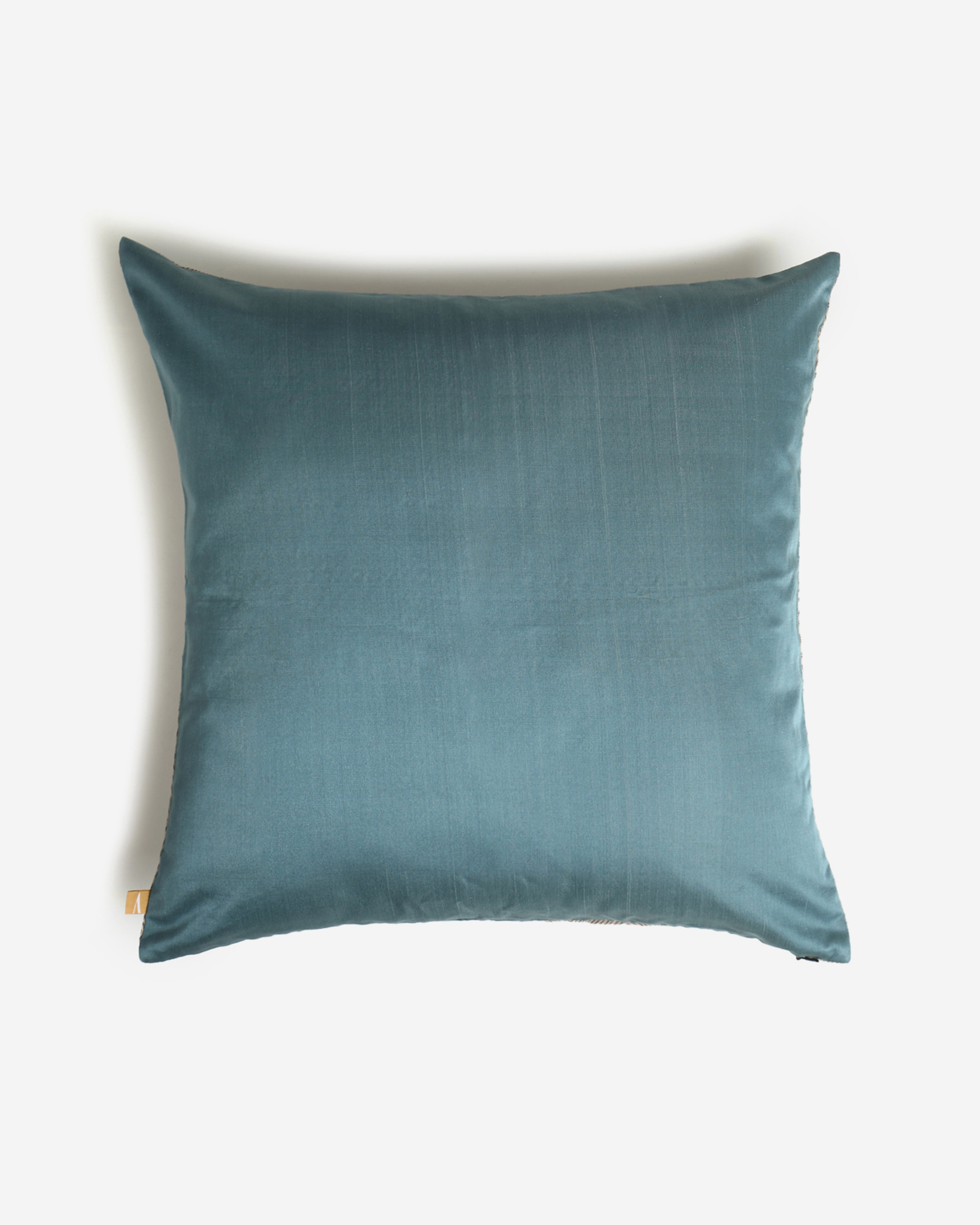 Hexa Banarasi Tanchoi Silk Cushion Cover