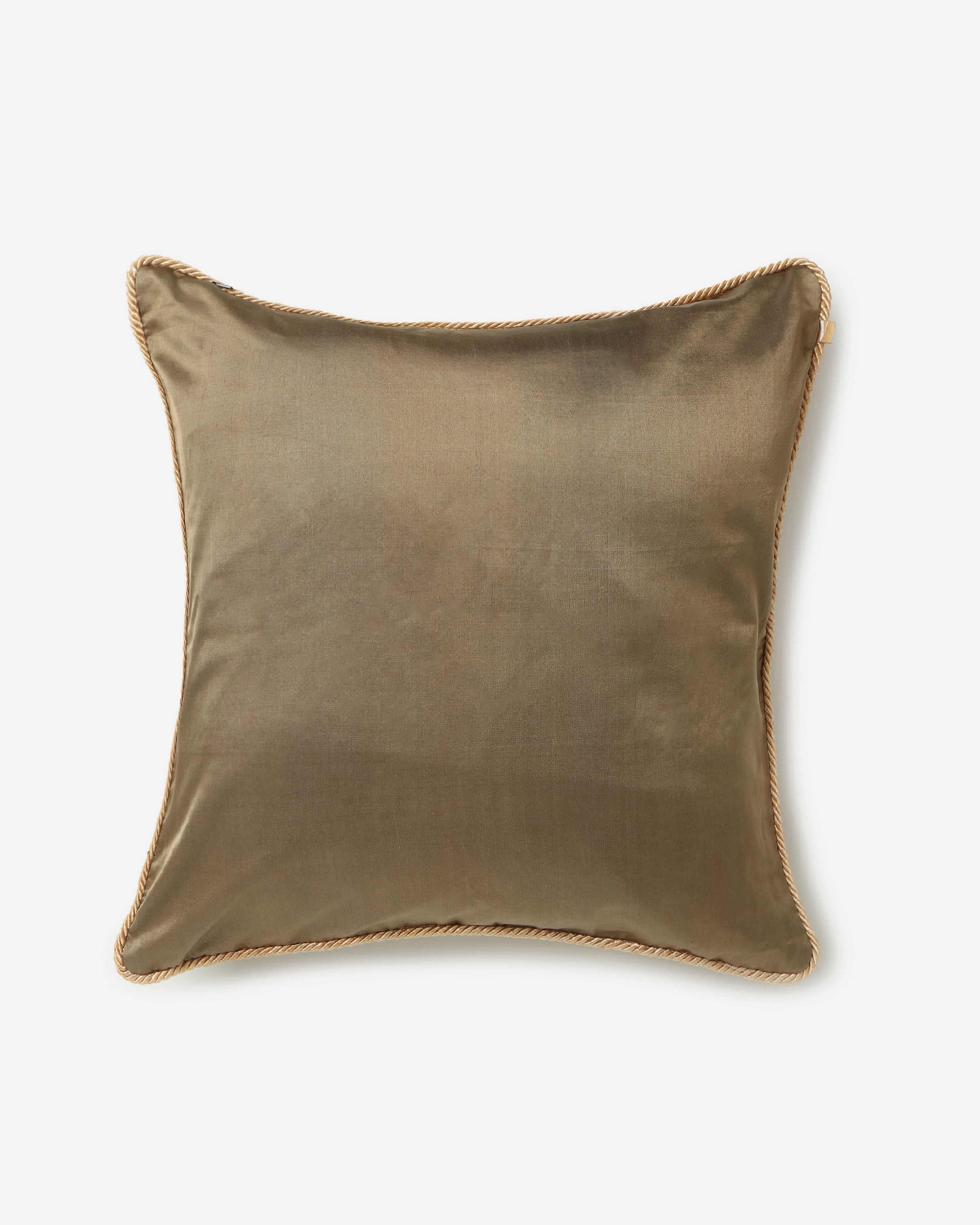 Cube Satin Brocade Silk Cotton Cushion Cover