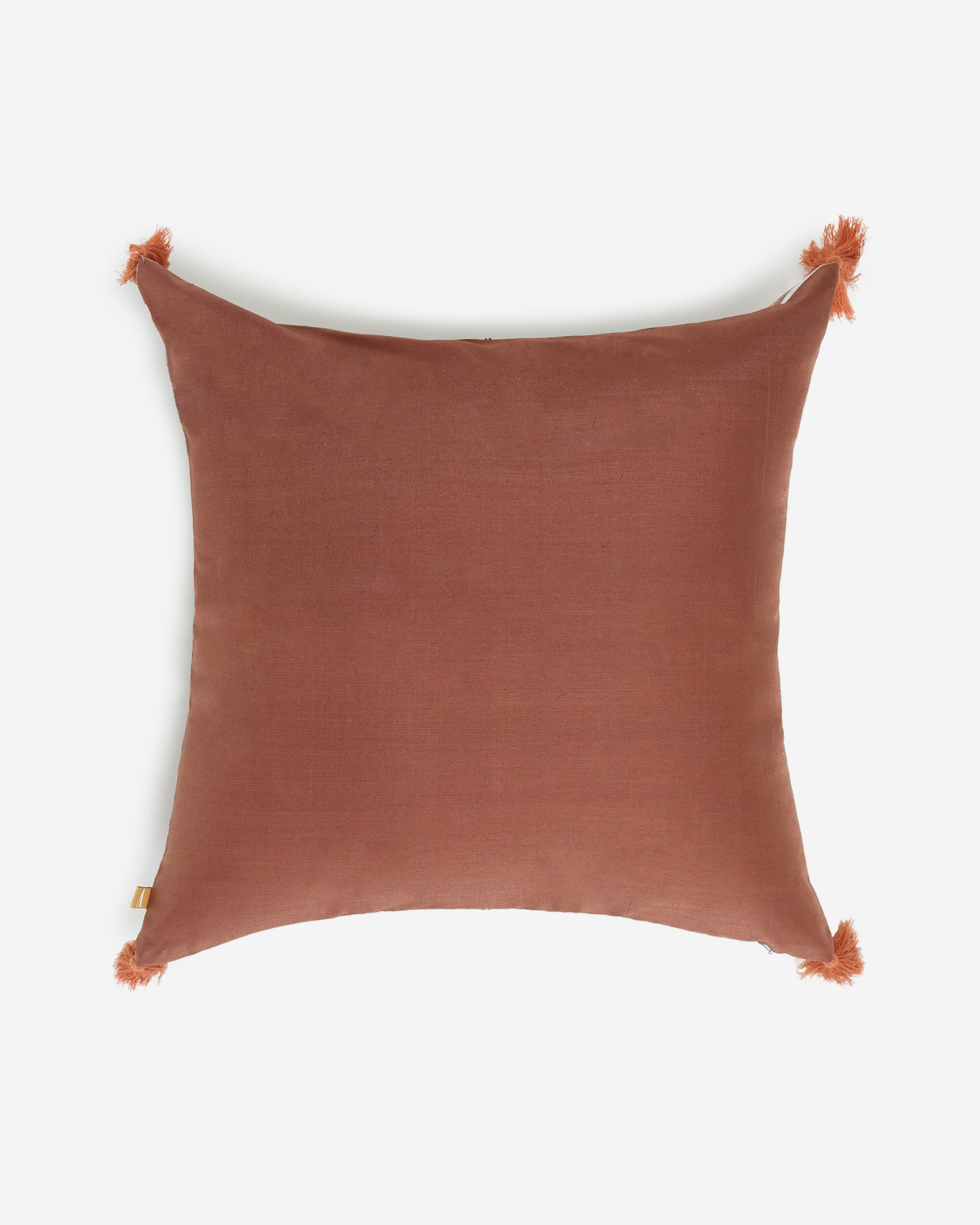 Ubangi Weft Ikat Silk Cushion Cover