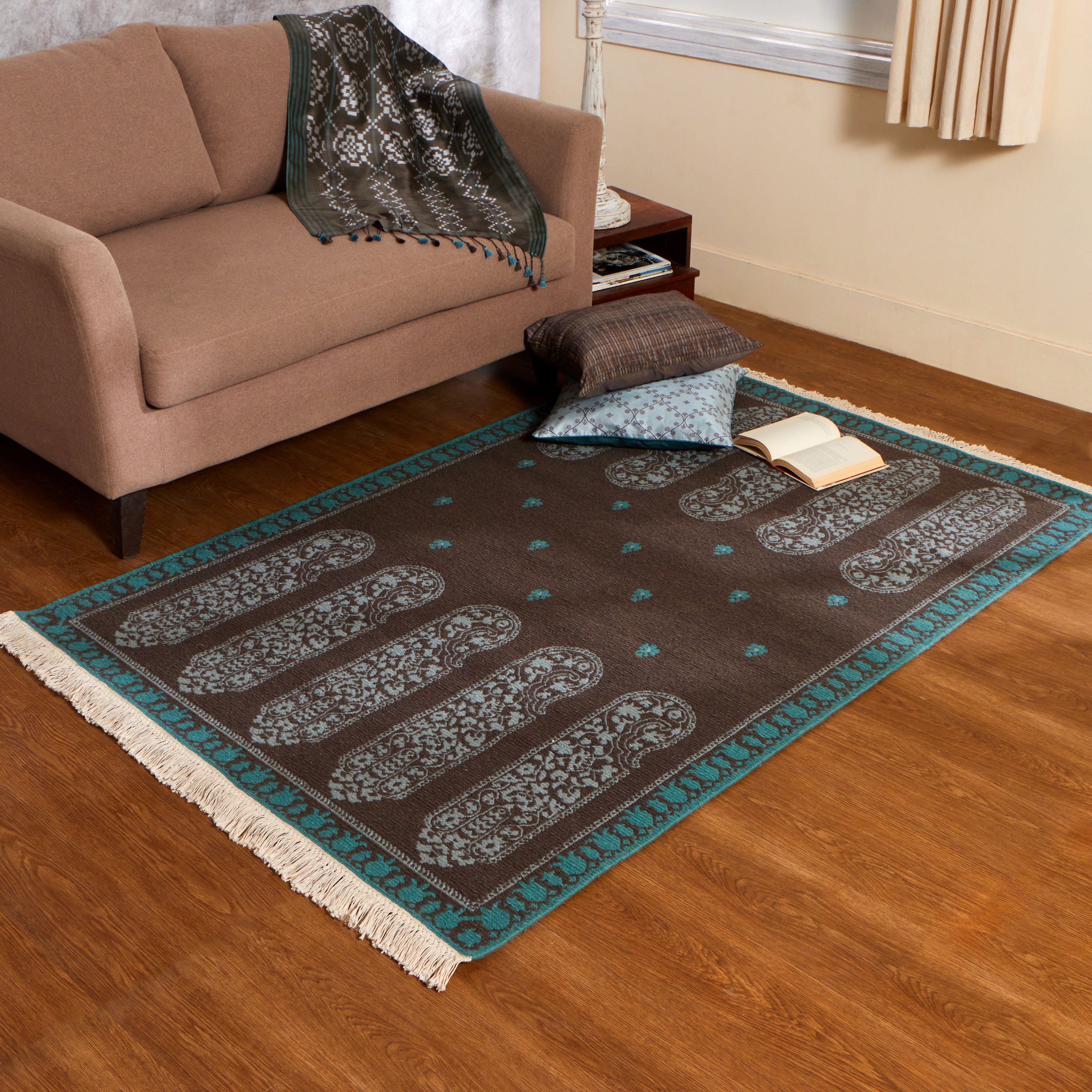 Ambi Soumak Cotton Wool Rug