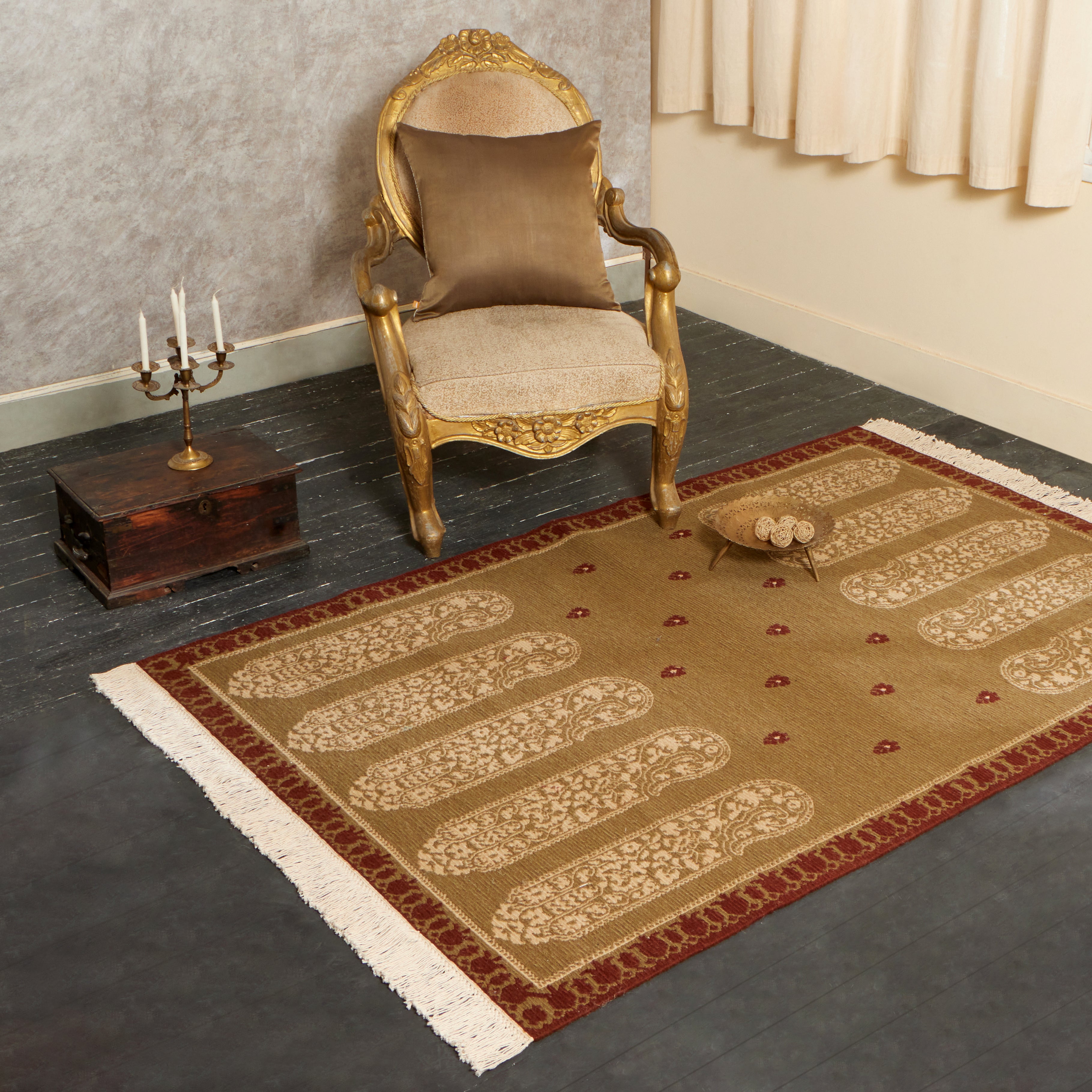 Ambi Soumak Cotton Wool Rug