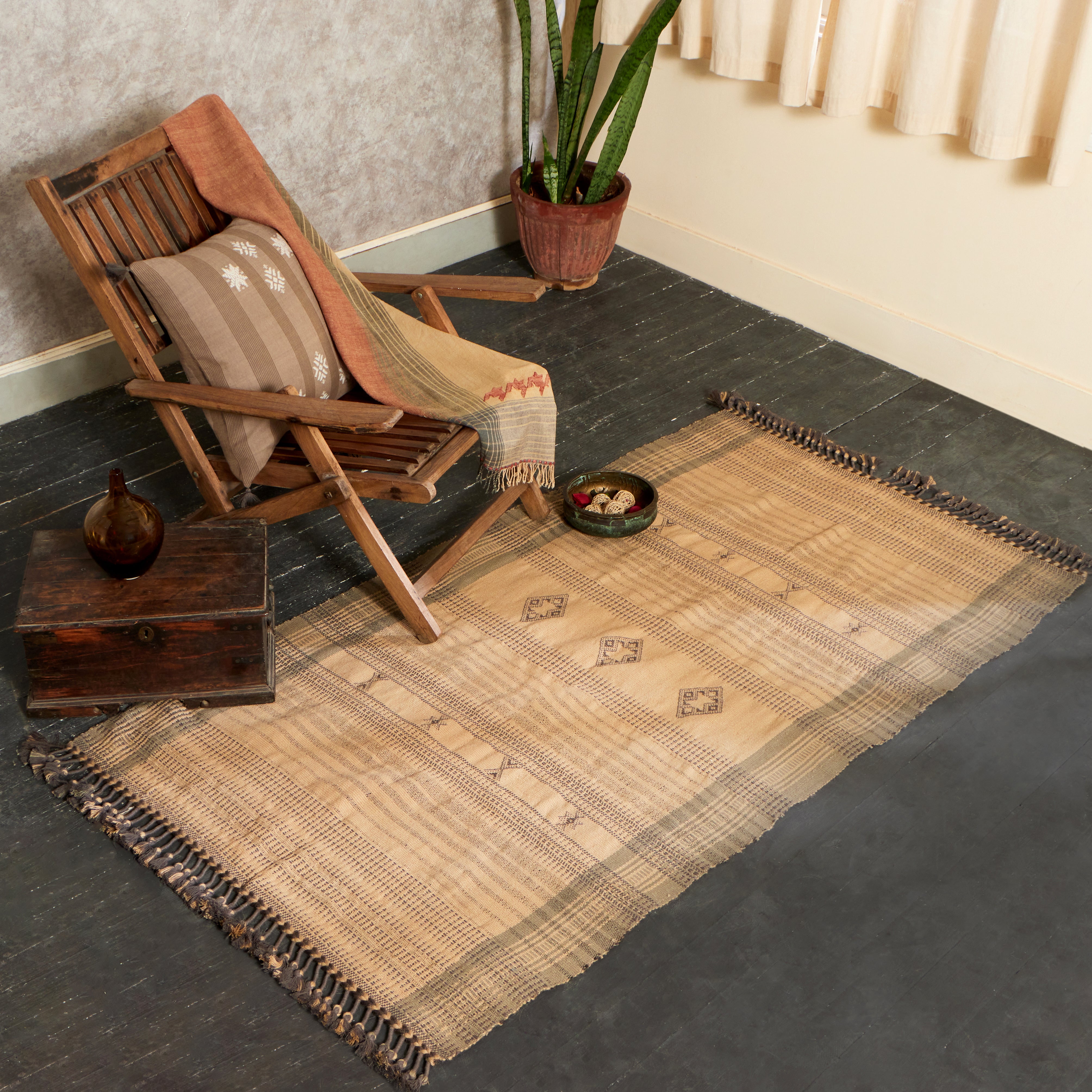 Mohave Extra Weft Woolen Rug