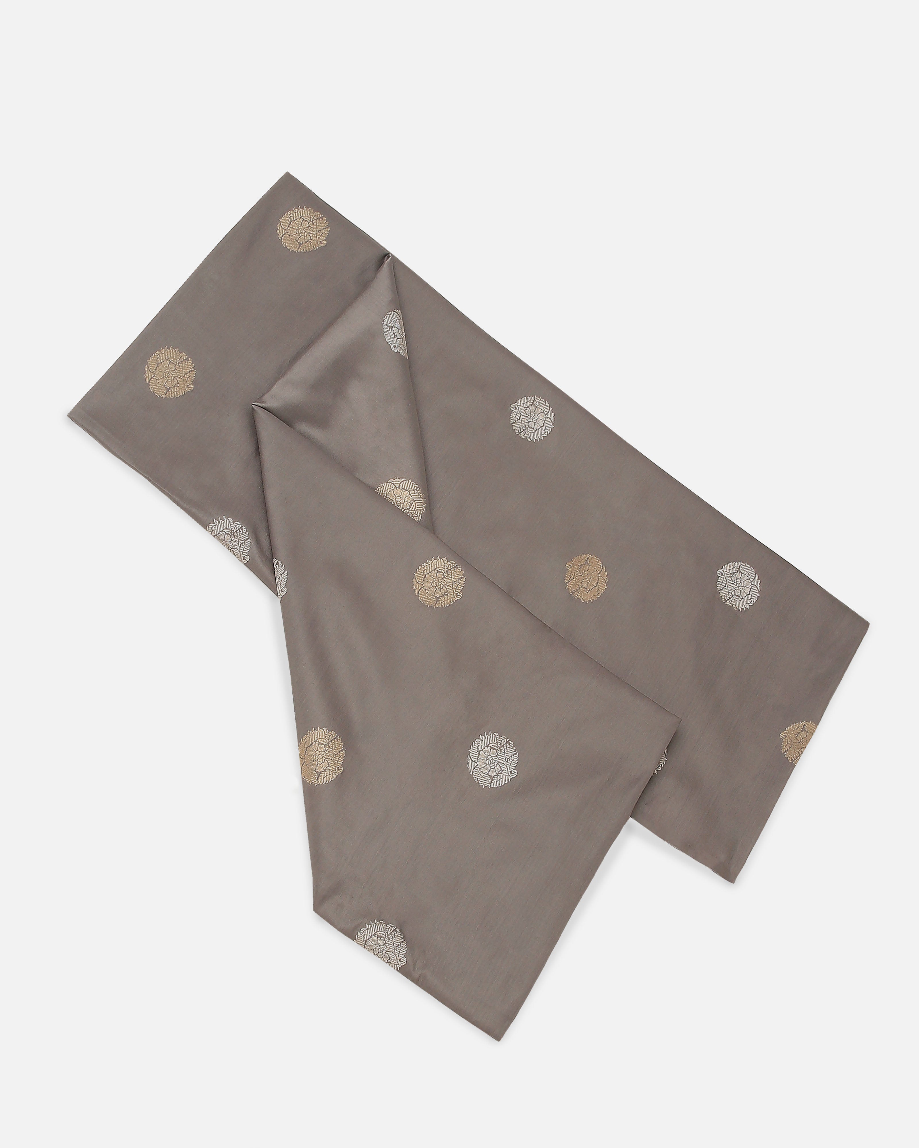 Mridu Banarasi Kadwa Silk Suit Fabric