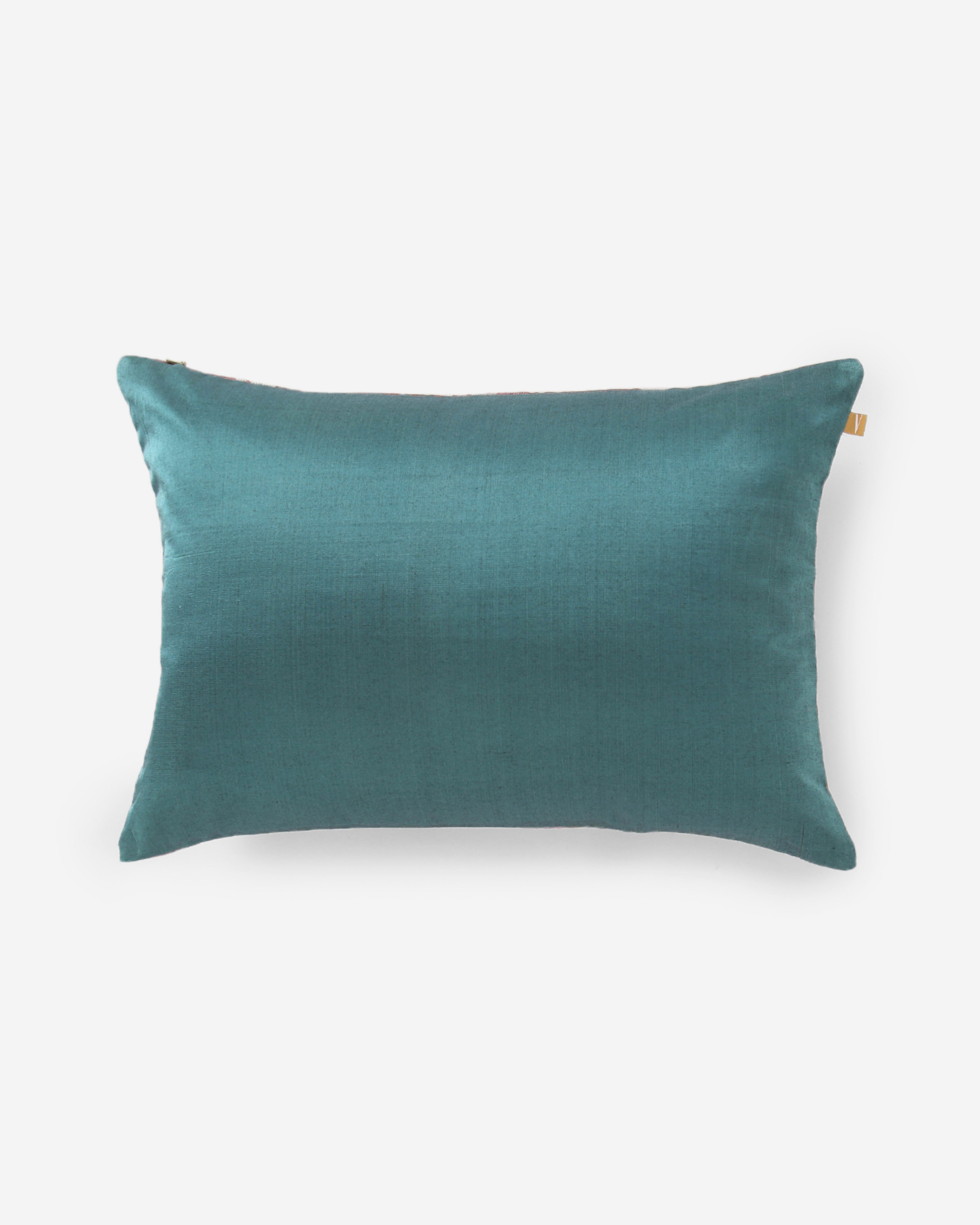 Alam Satin Brocade and Gyasar Silk Cushion Cover - Medium Assorted