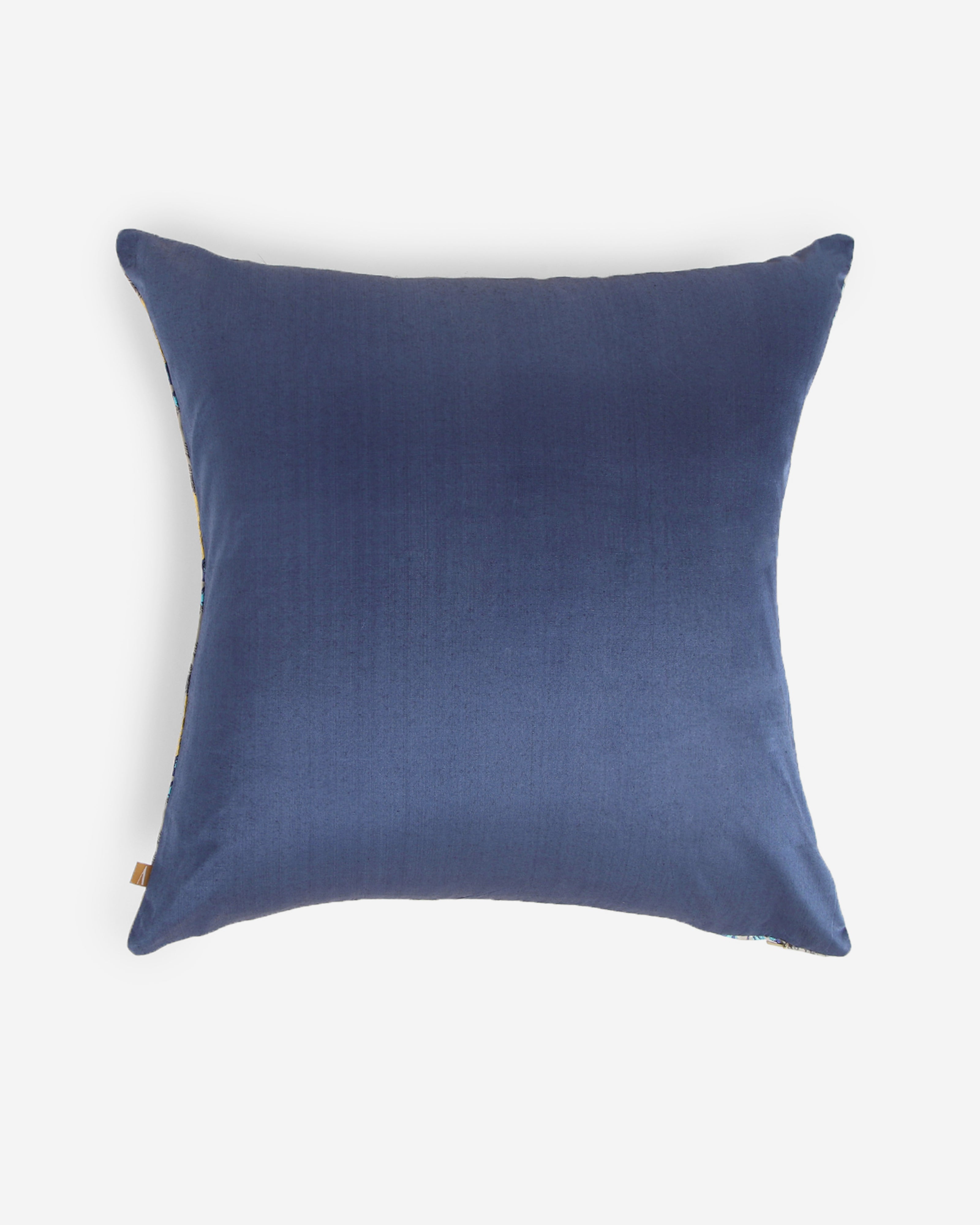 Rose Satin Brocade Silk Cushion Cover - Light Assorted