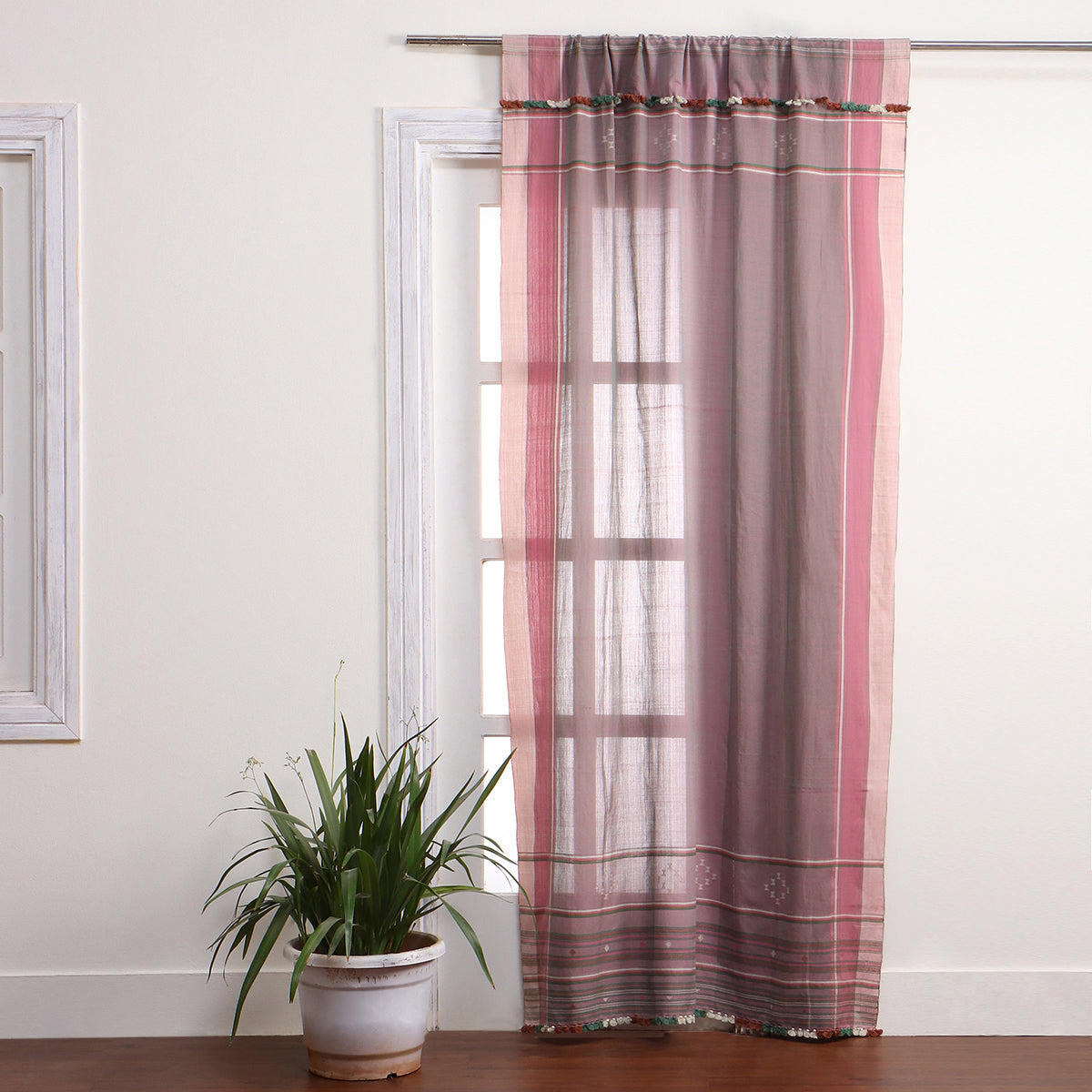 Saguaro Extra Weft Cotton Curtain