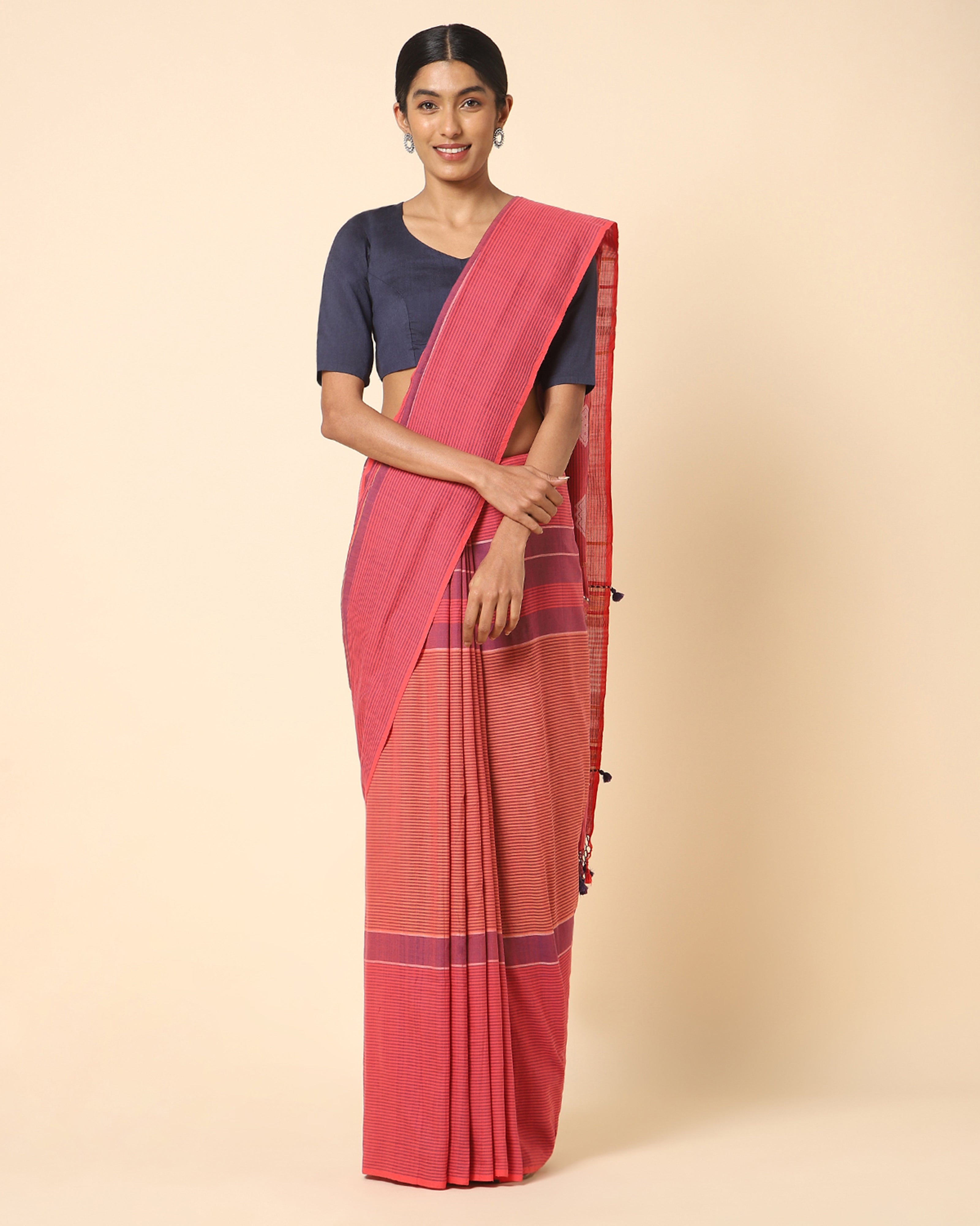 Irene Extra Weft Cotton Saree