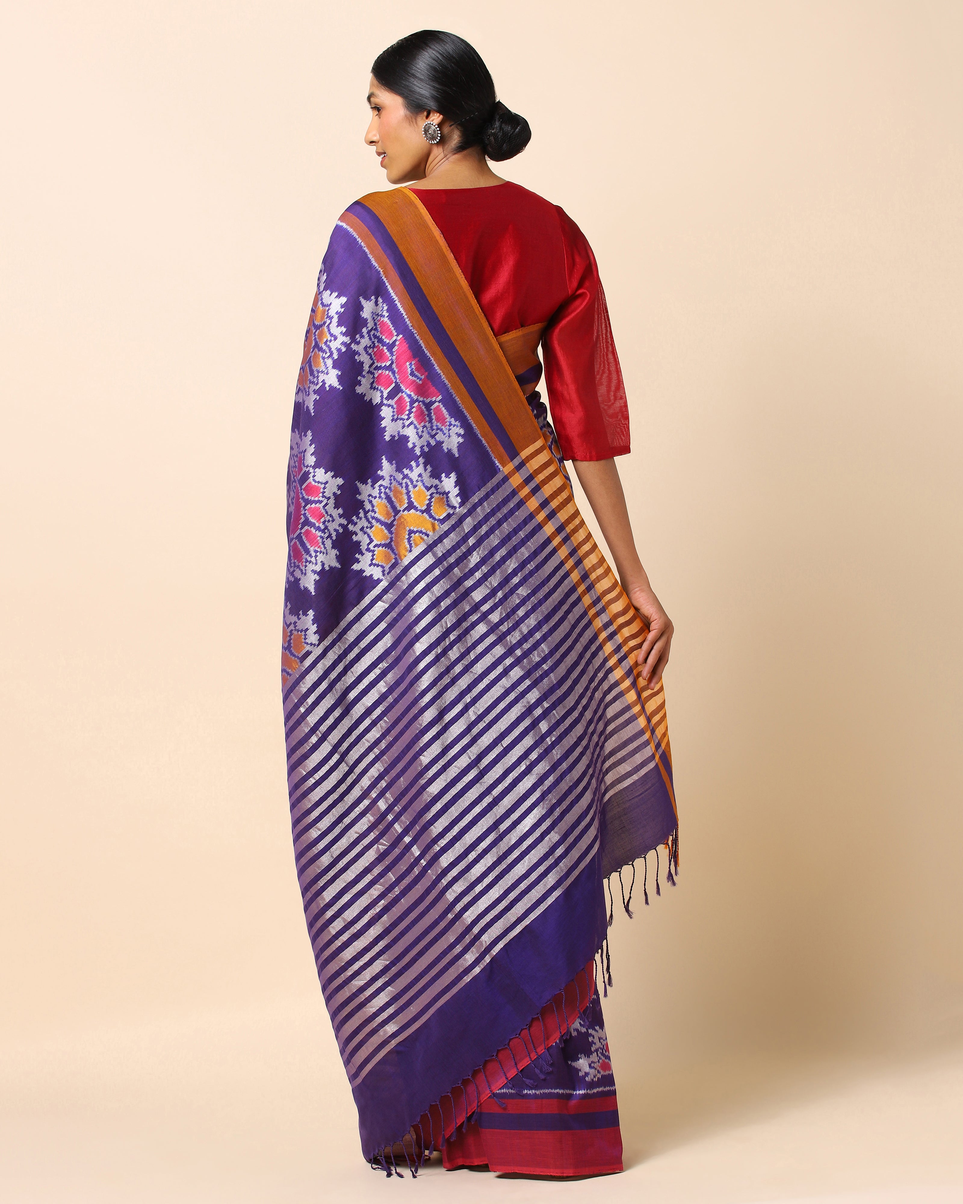 Buy Pochampally Ikkat Cotton Sarees Online – For Sarees