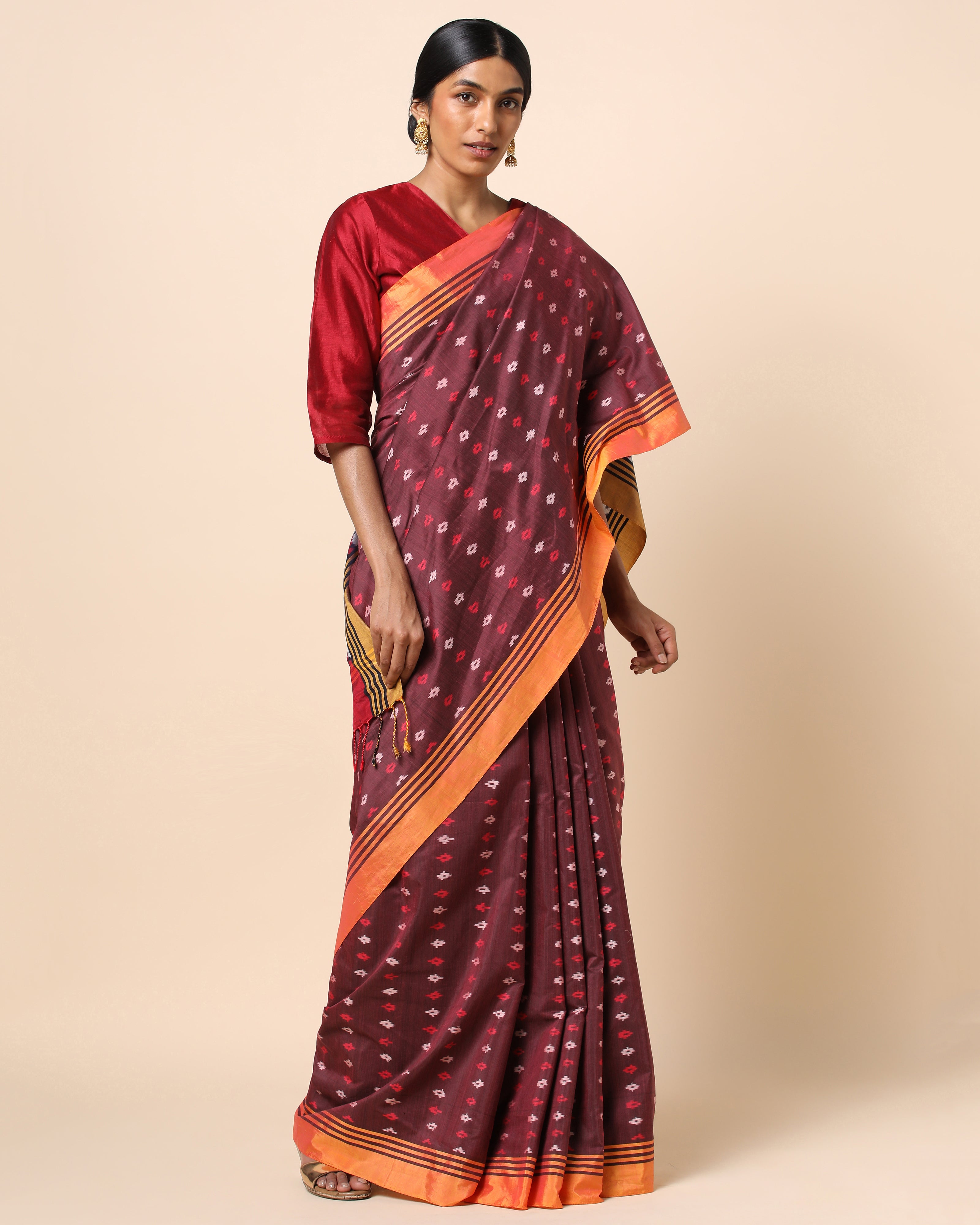 Zari Printed Poonam Saree, Machine wash, 6 m (with blouse piece) at Rs 245  in Surat