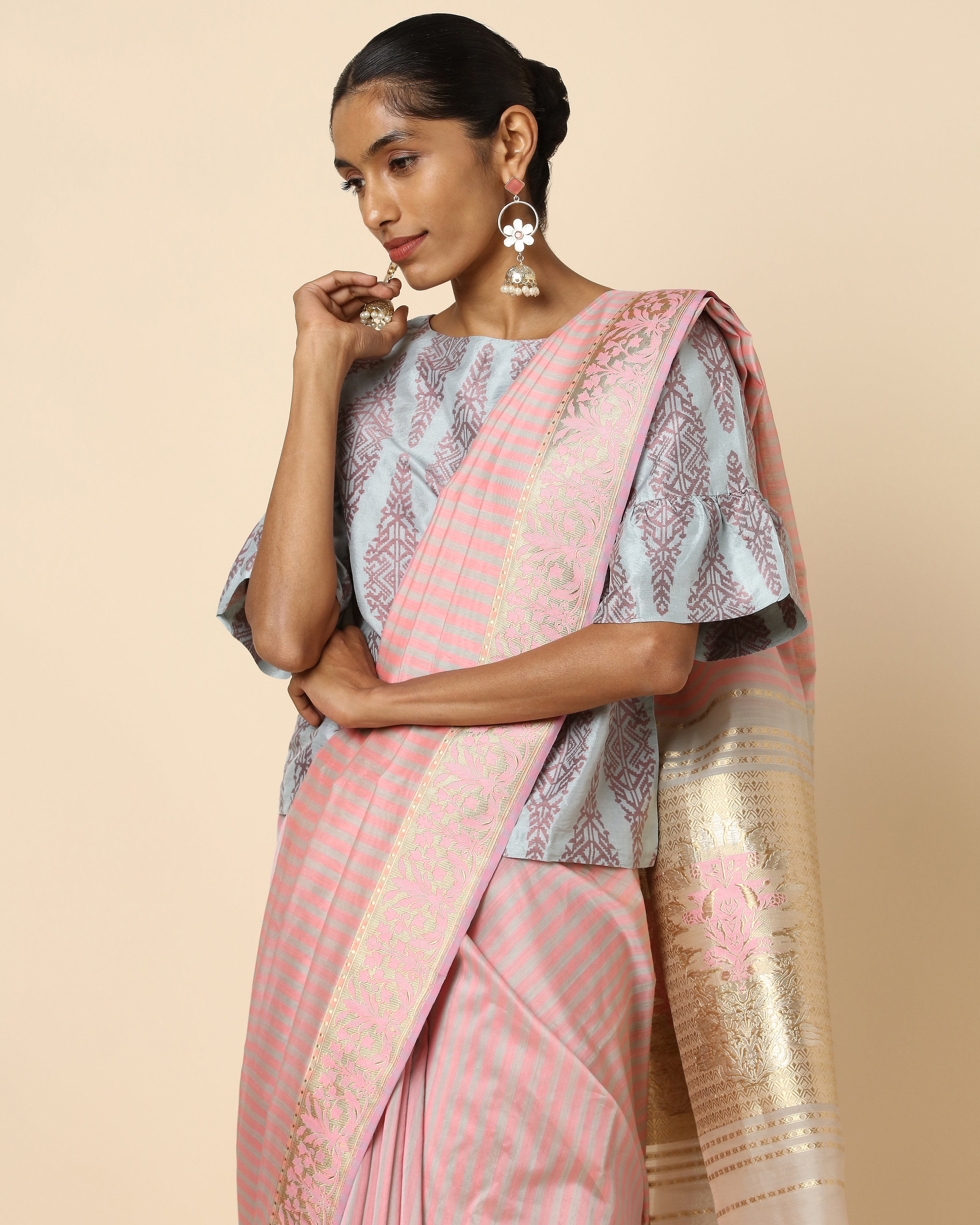 Bani Kadwa Silk Cotton Saree