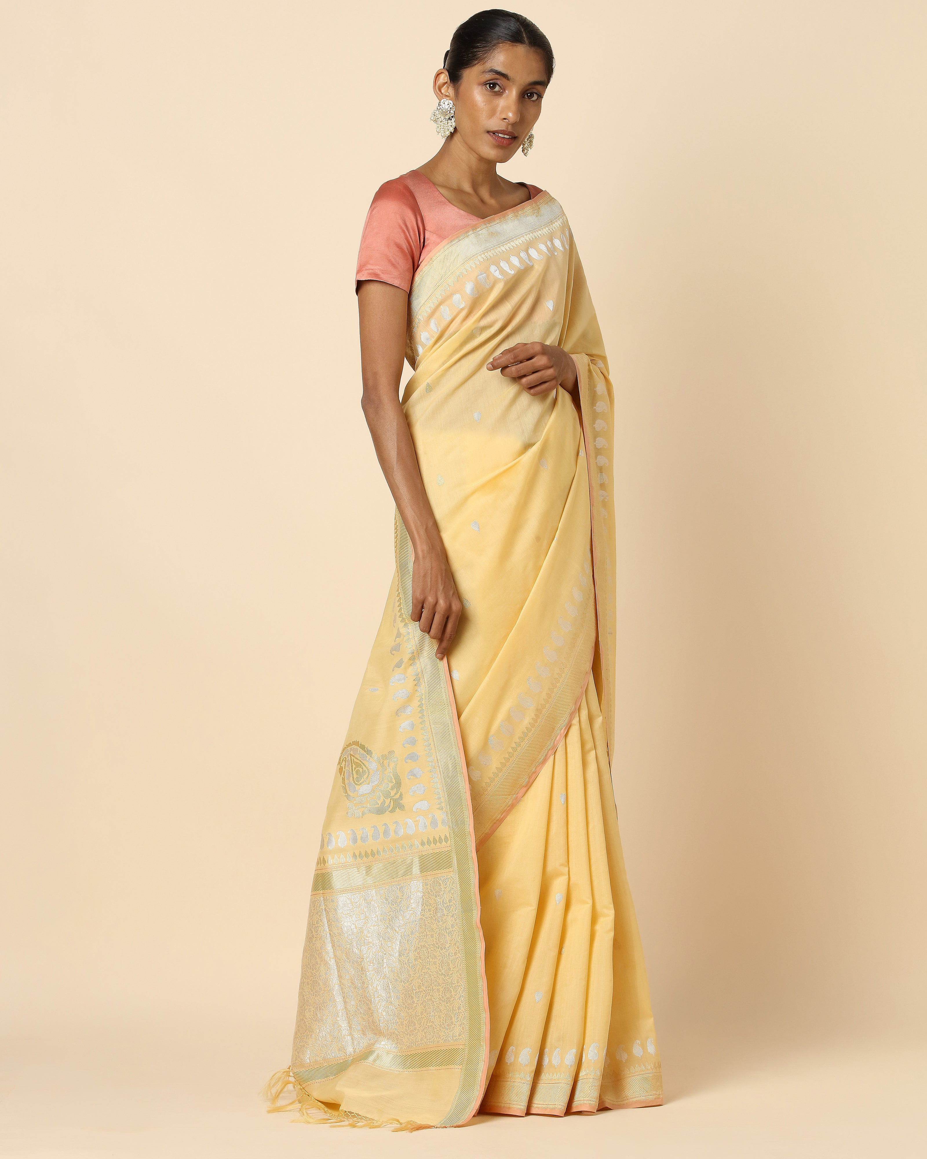 Adhisha Kadwa Silk Cotton Saree