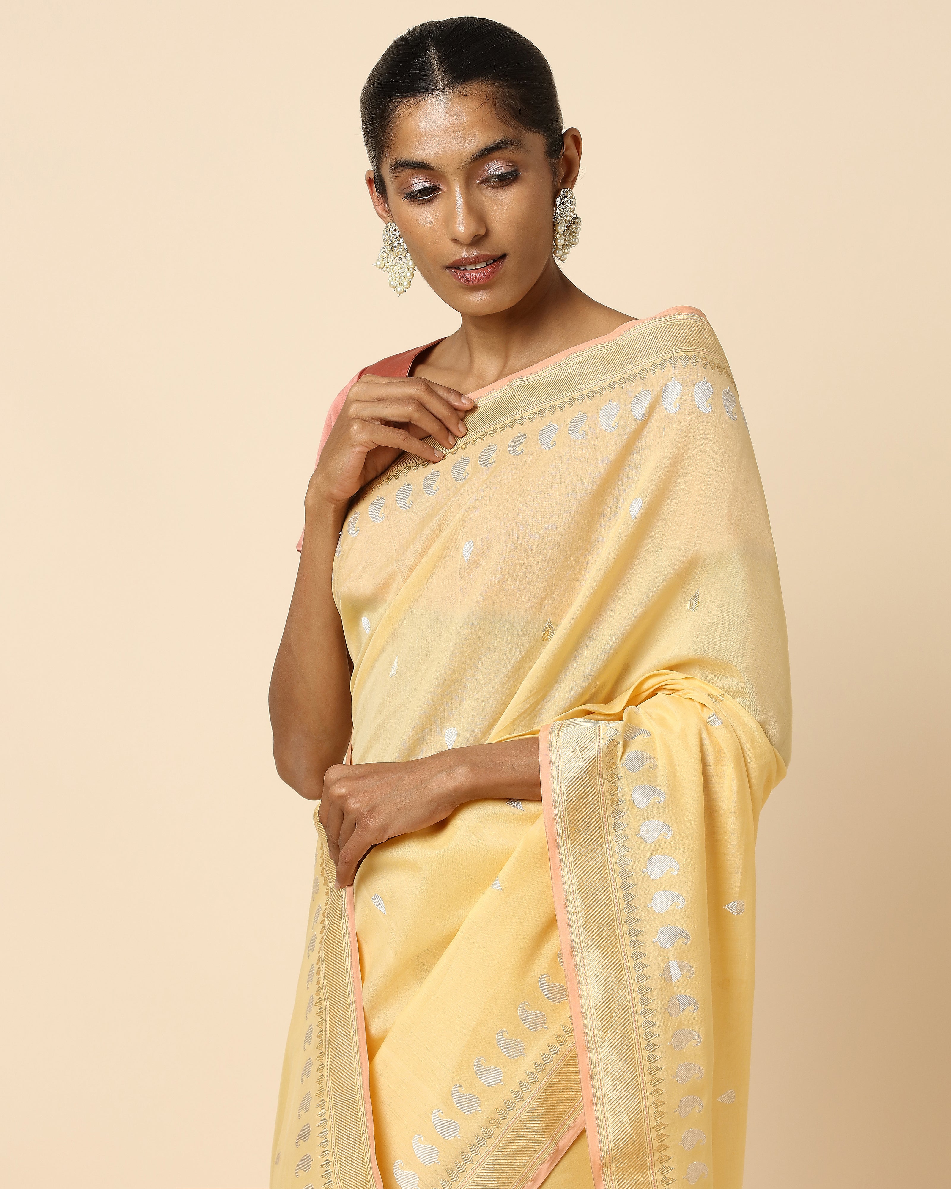 Adhisha Kadwa Silk Cotton Saree