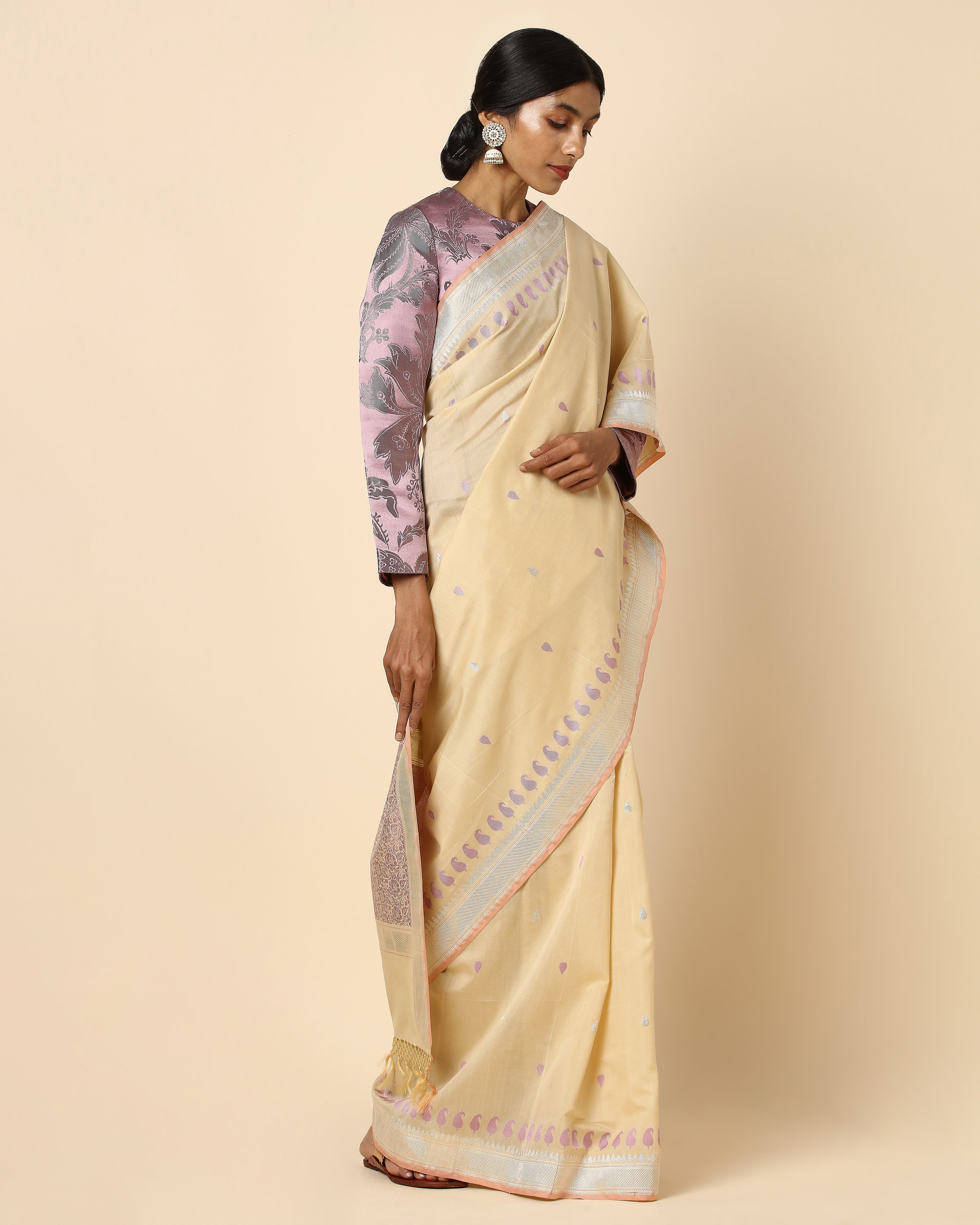 Adhisha Kadwa Silk Cotton Saree