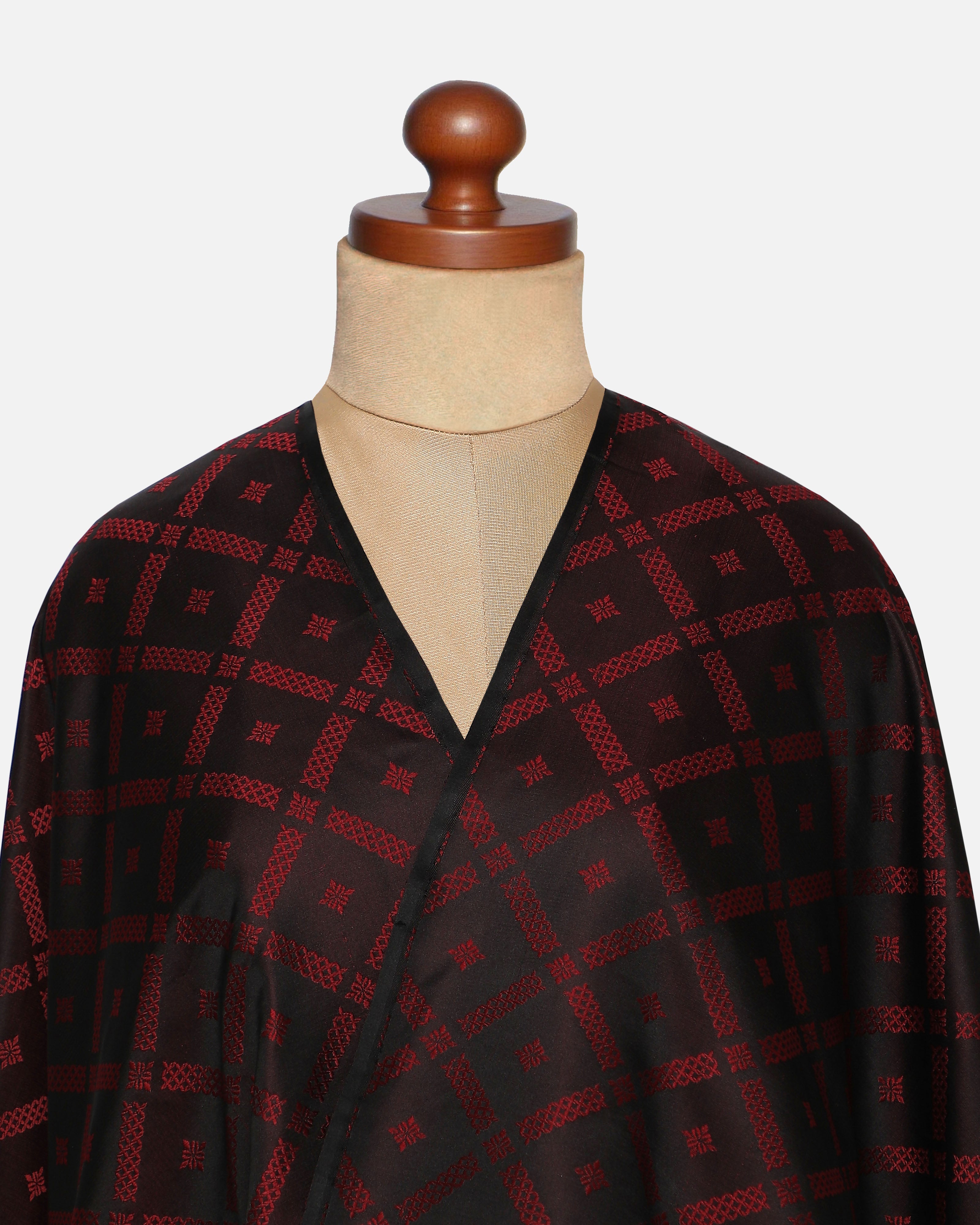 Panini Banarasi Tanchoi Silk Suit Fabric