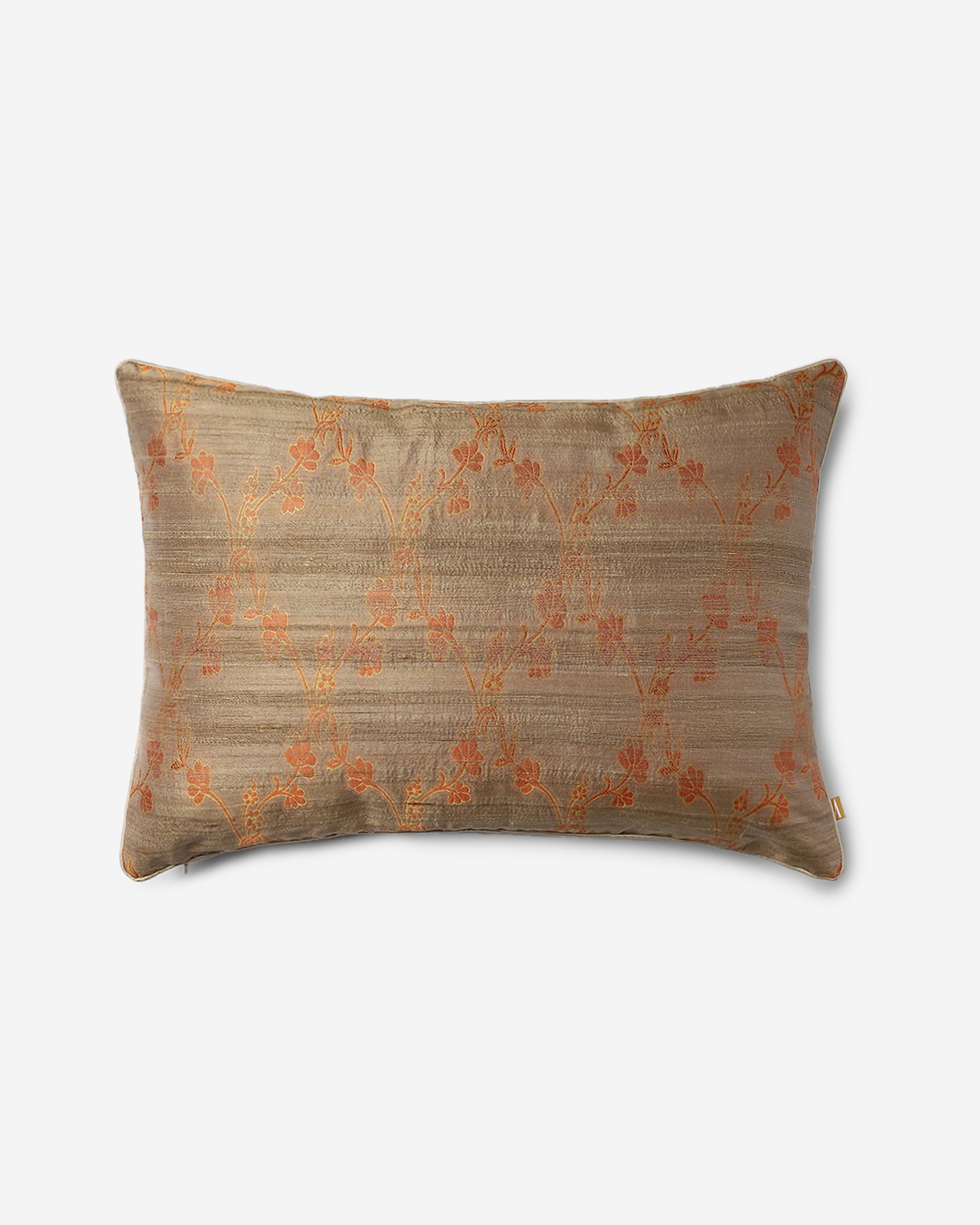 Chintzy Satin Brocade Silk Cushion Cover