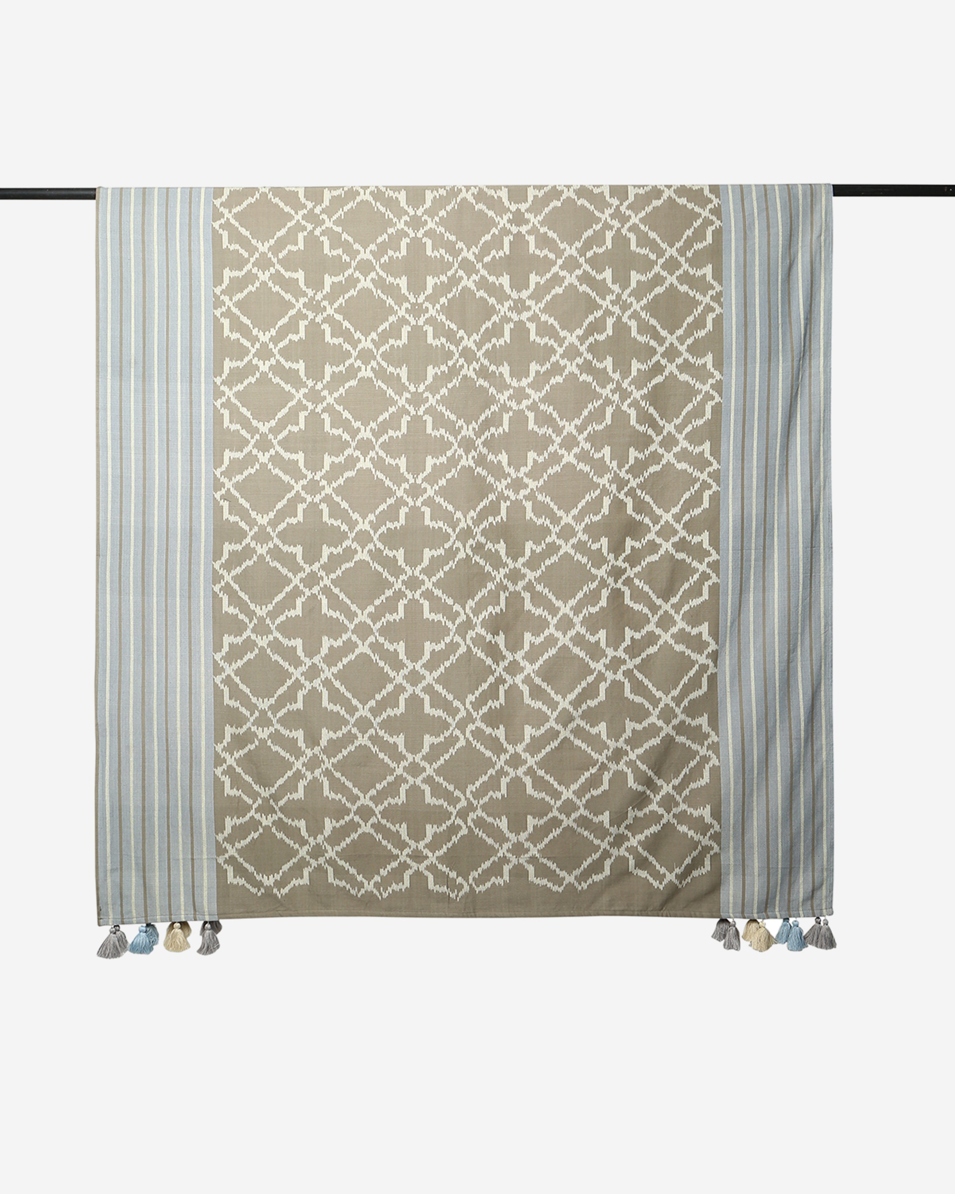 Florencia Weft Ikat Cotton Table Cover