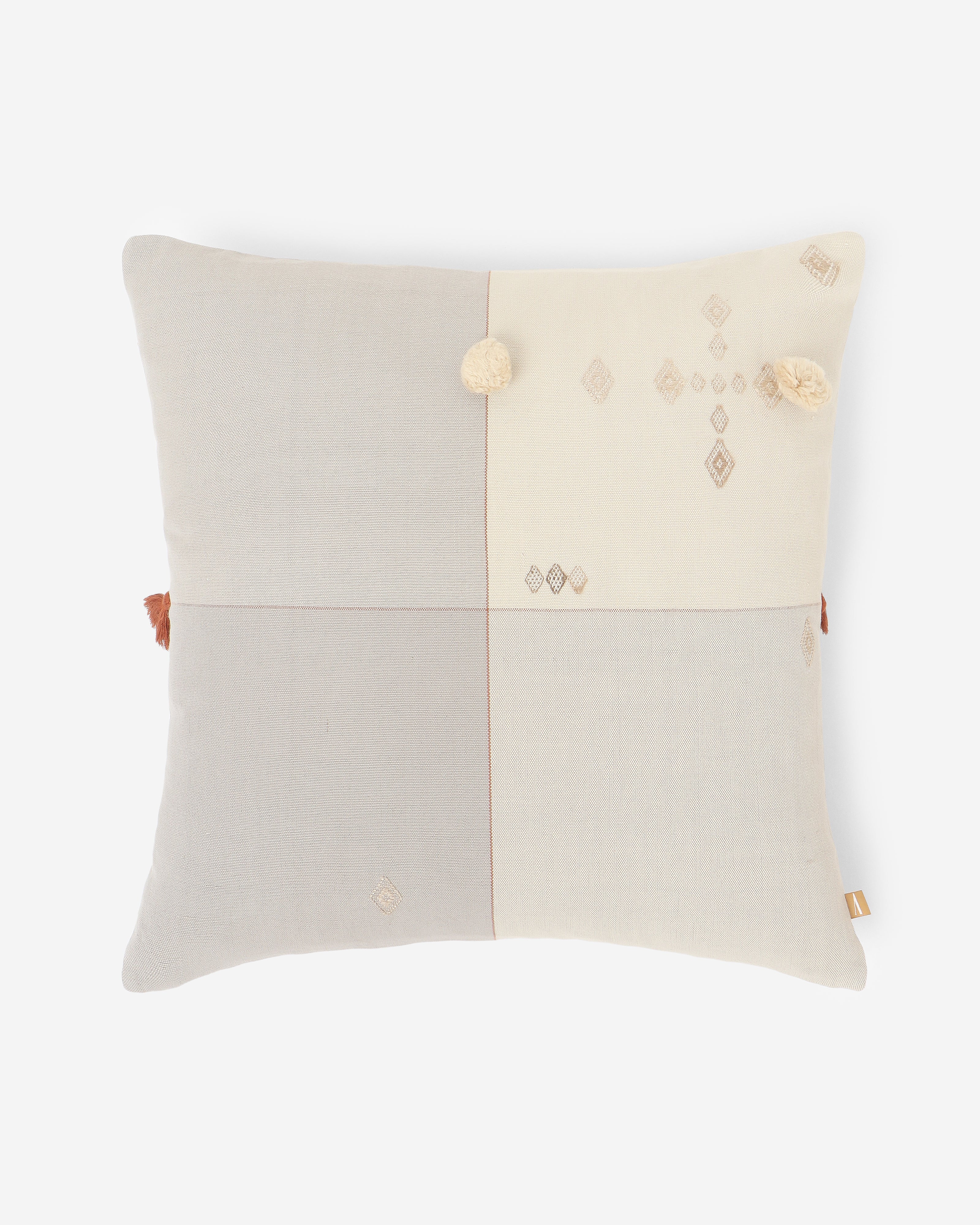 Fragment Extra Weft Cotton Cushion Cover