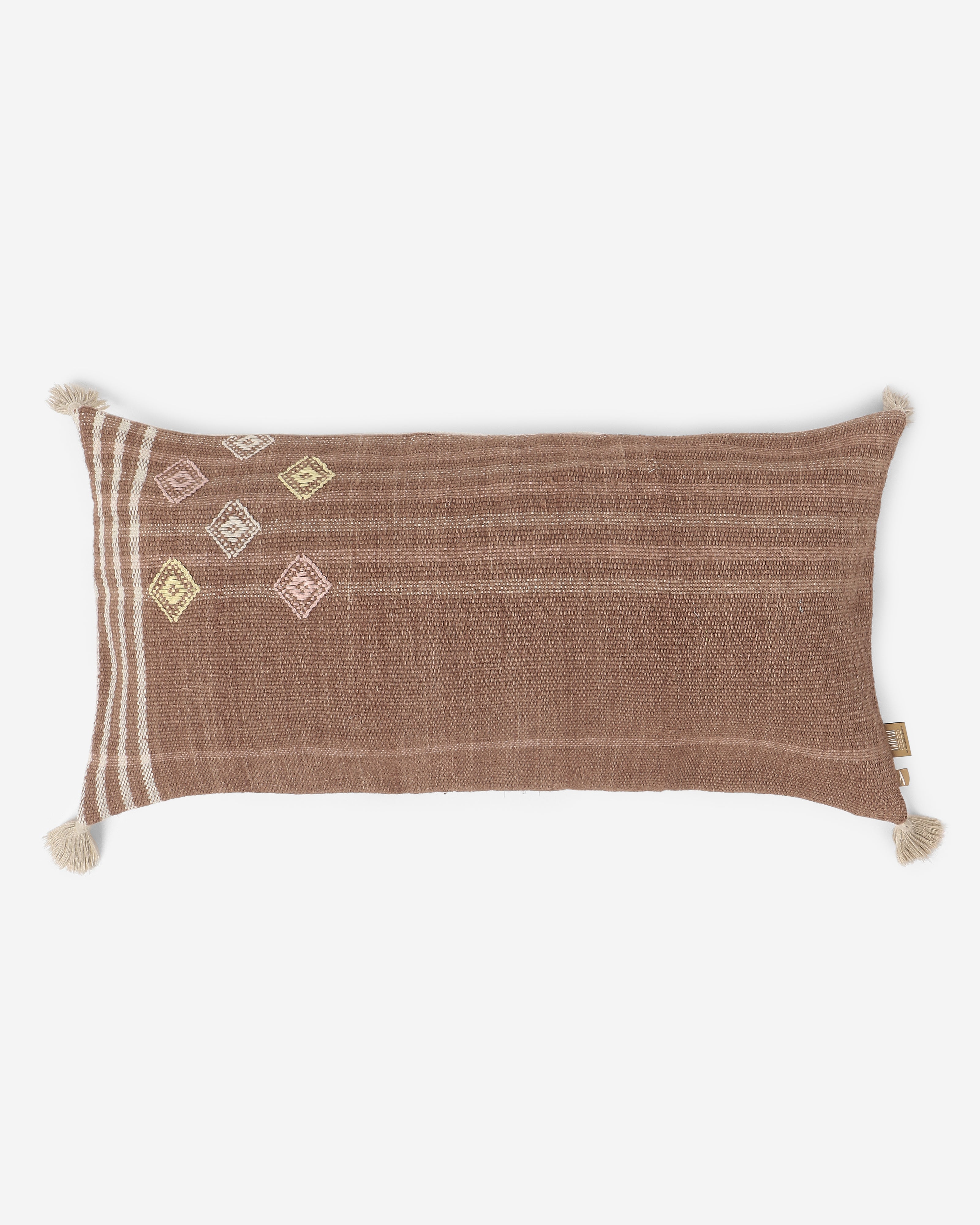 Risen Extra Weft Wool Cotton Cushion Cover